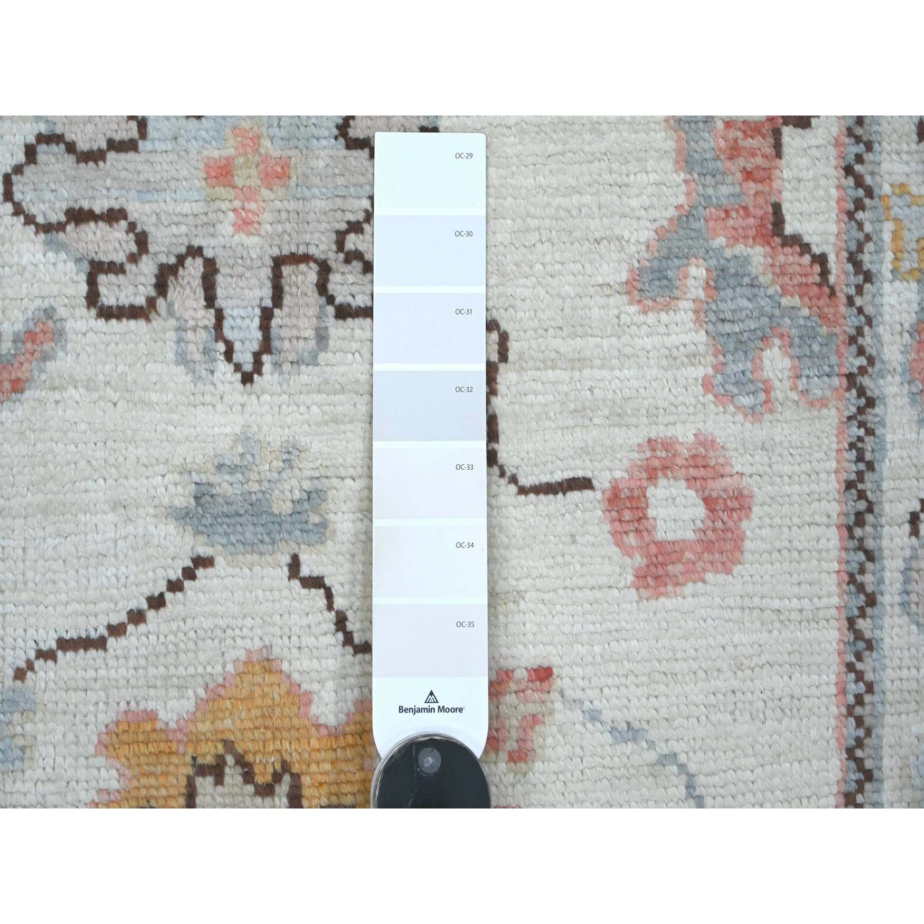 Oushak-And-Peshawar-Hand-Knotted-Rug-107795