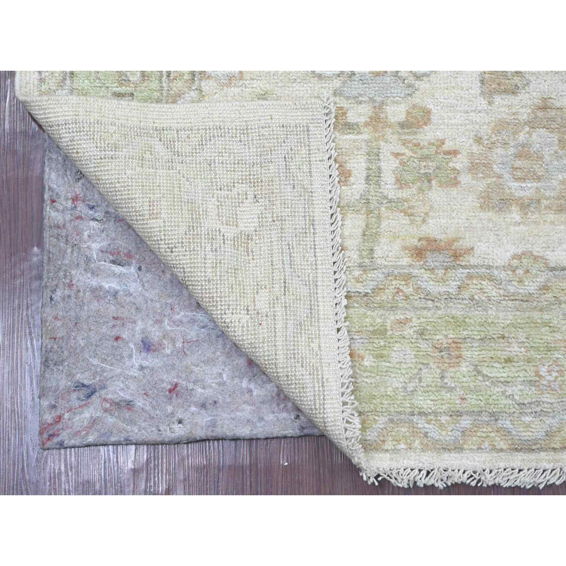 Oushak-And-Peshawar-Hand-Knotted-Rug-107805