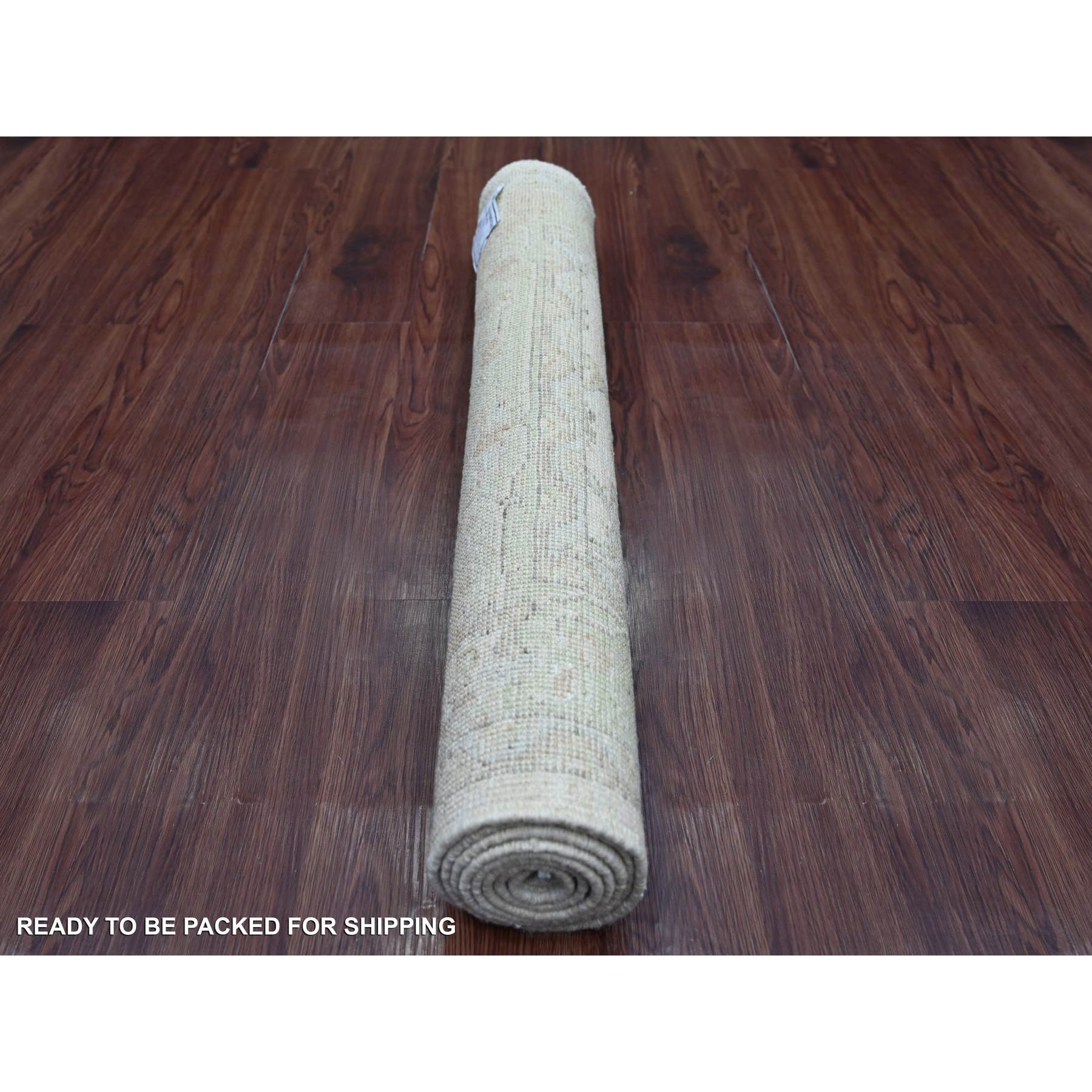 Oushak-And-Peshawar-Hand-Knotted-Rug-107805