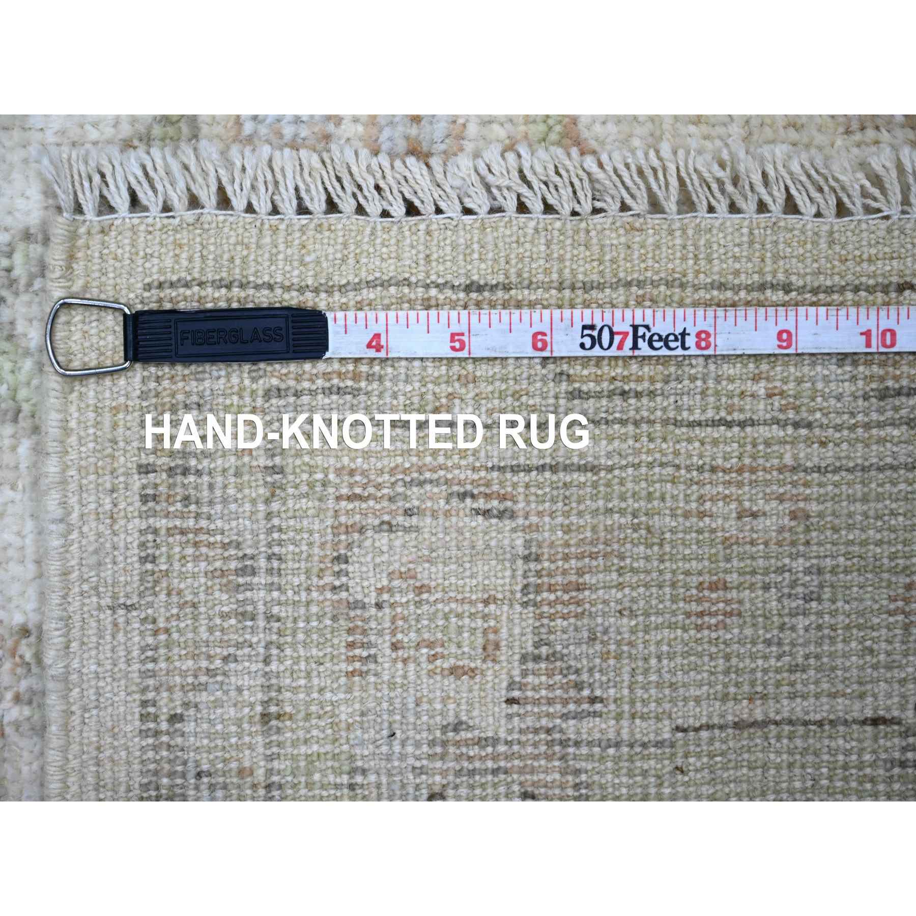 Oushak-And-Peshawar-Hand-Knotted-Rug-107805