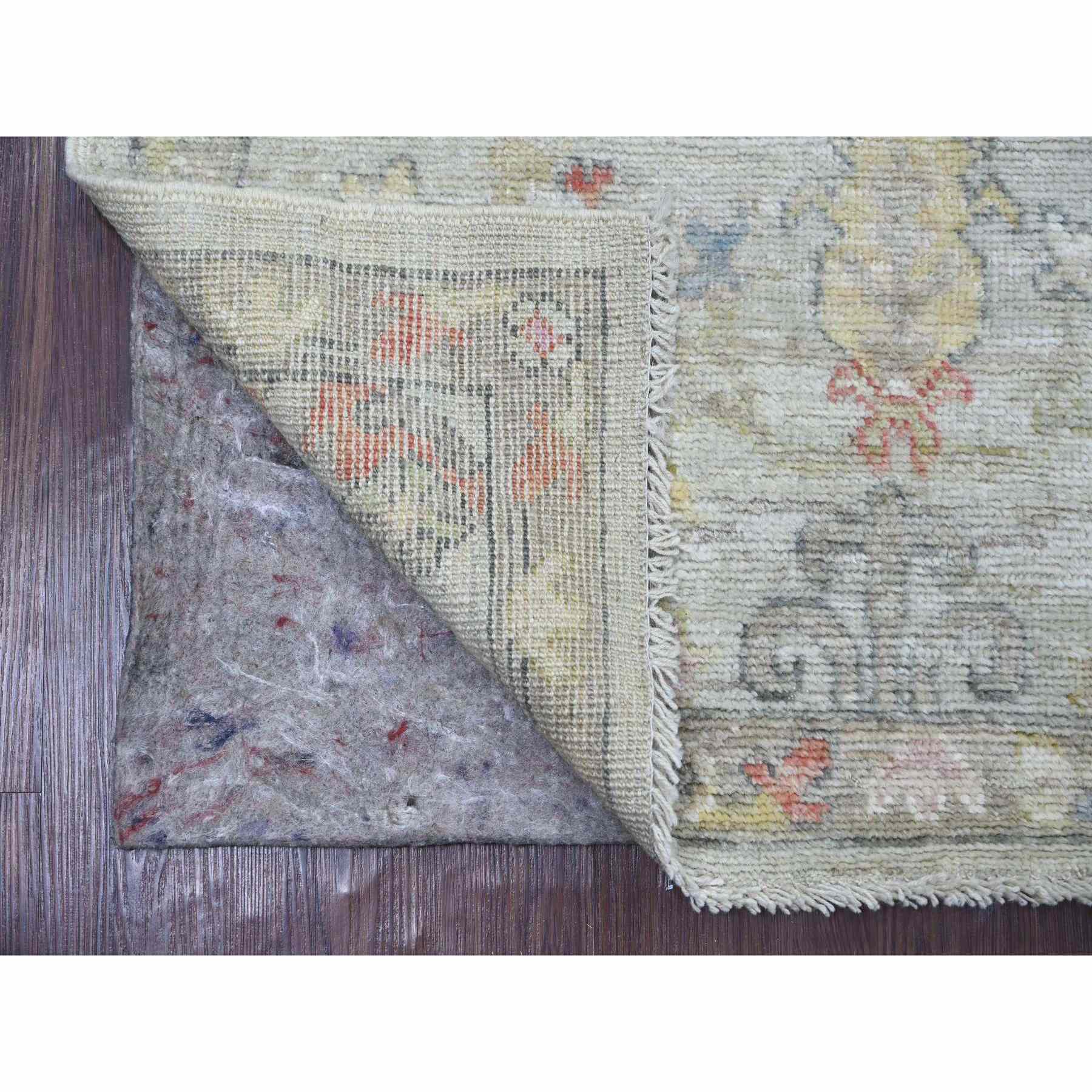 Oushak-And-Peshawar-Hand-Knotted-Rug-107810