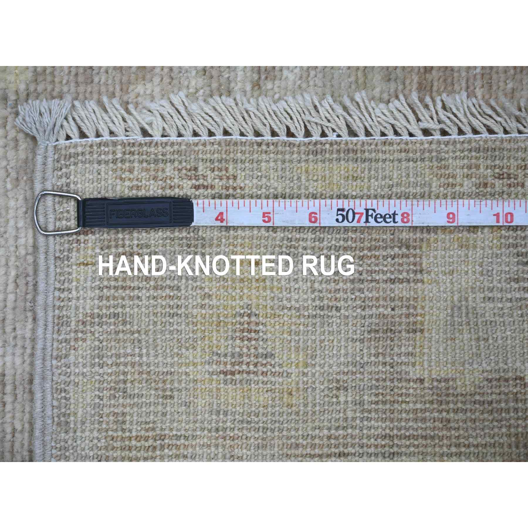 Oushak-And-Peshawar-Hand-Knotted-Rug-107825