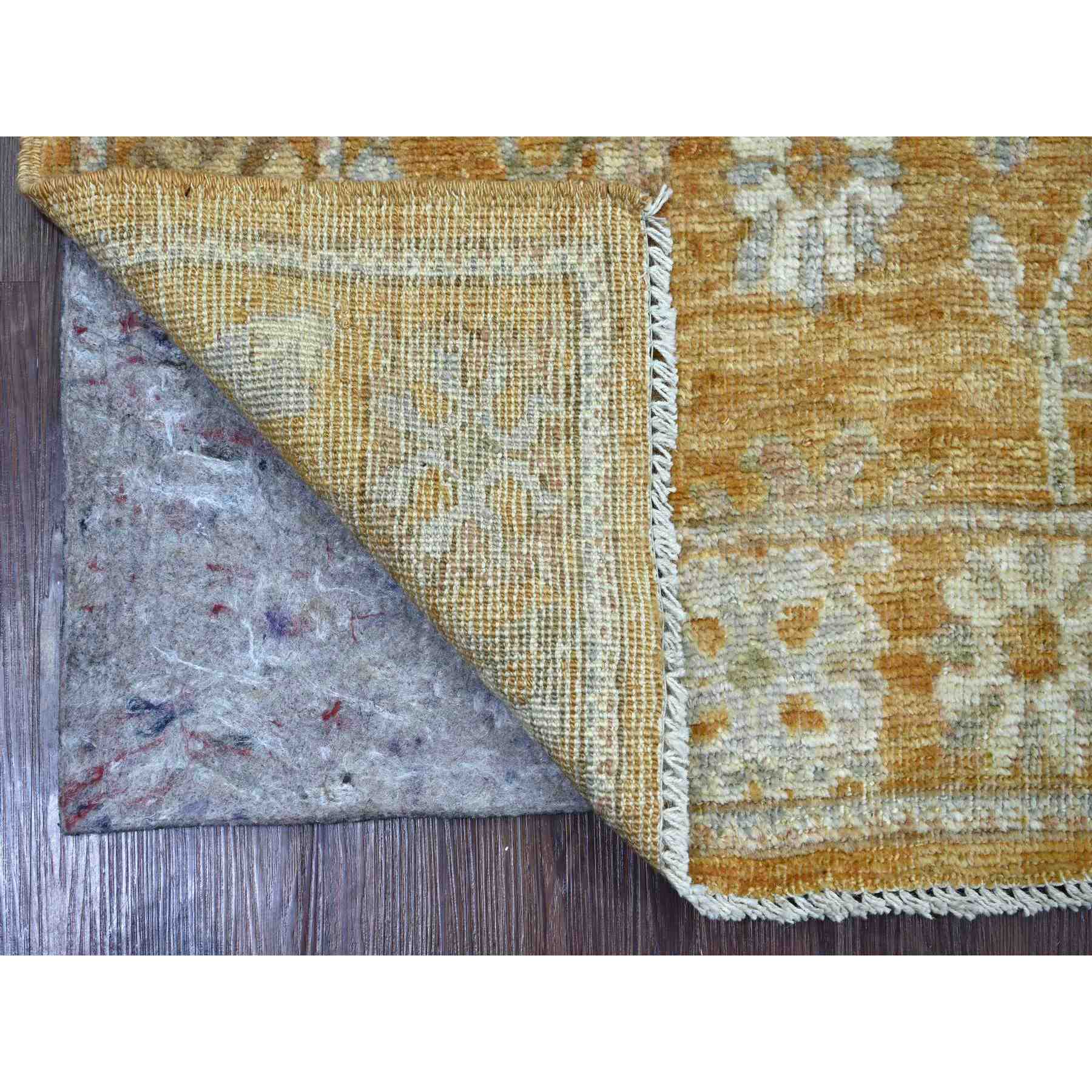 Oushak-And-Peshawar-Hand-Knotted-Rug-107830