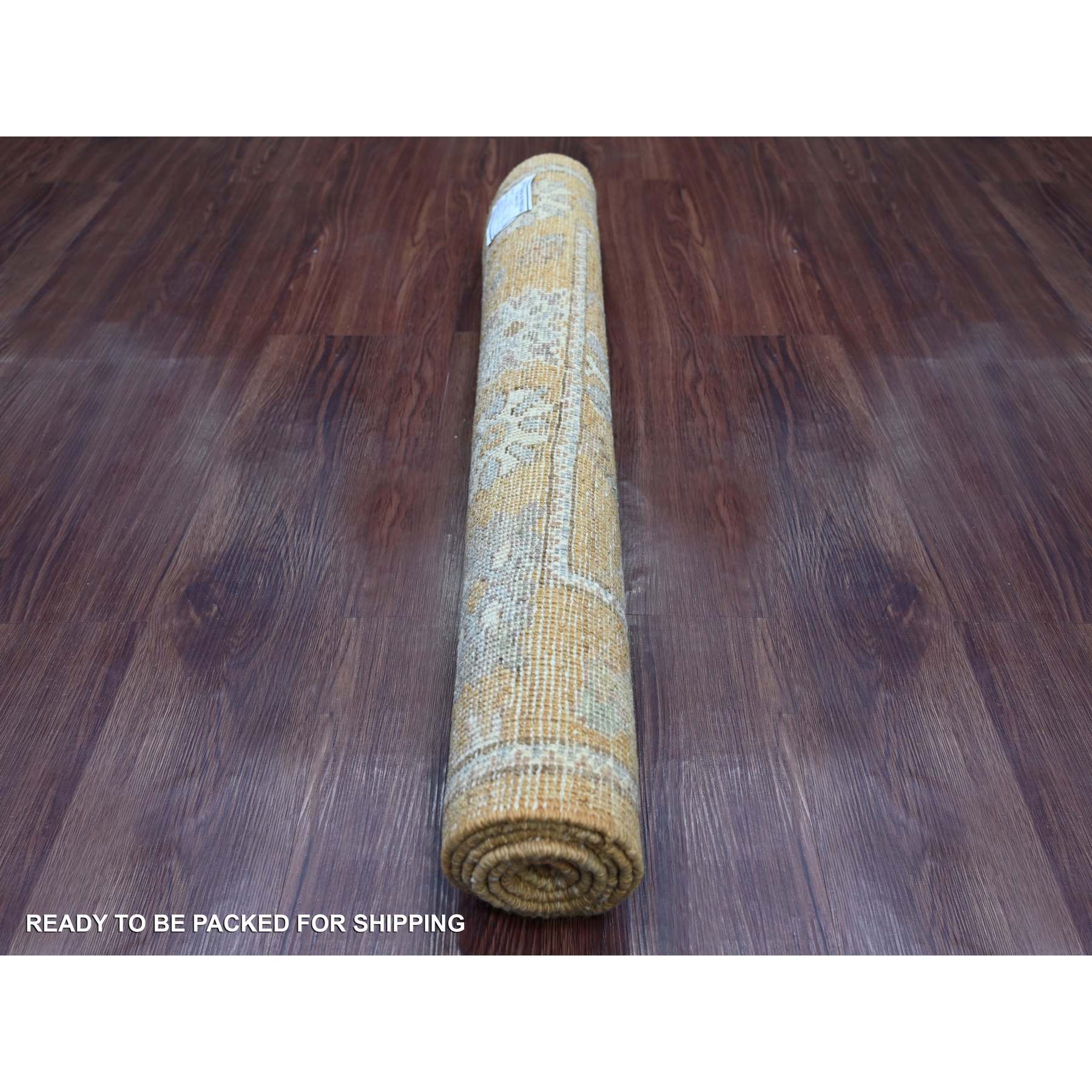 Oushak-And-Peshawar-Hand-Knotted-Rug-107830