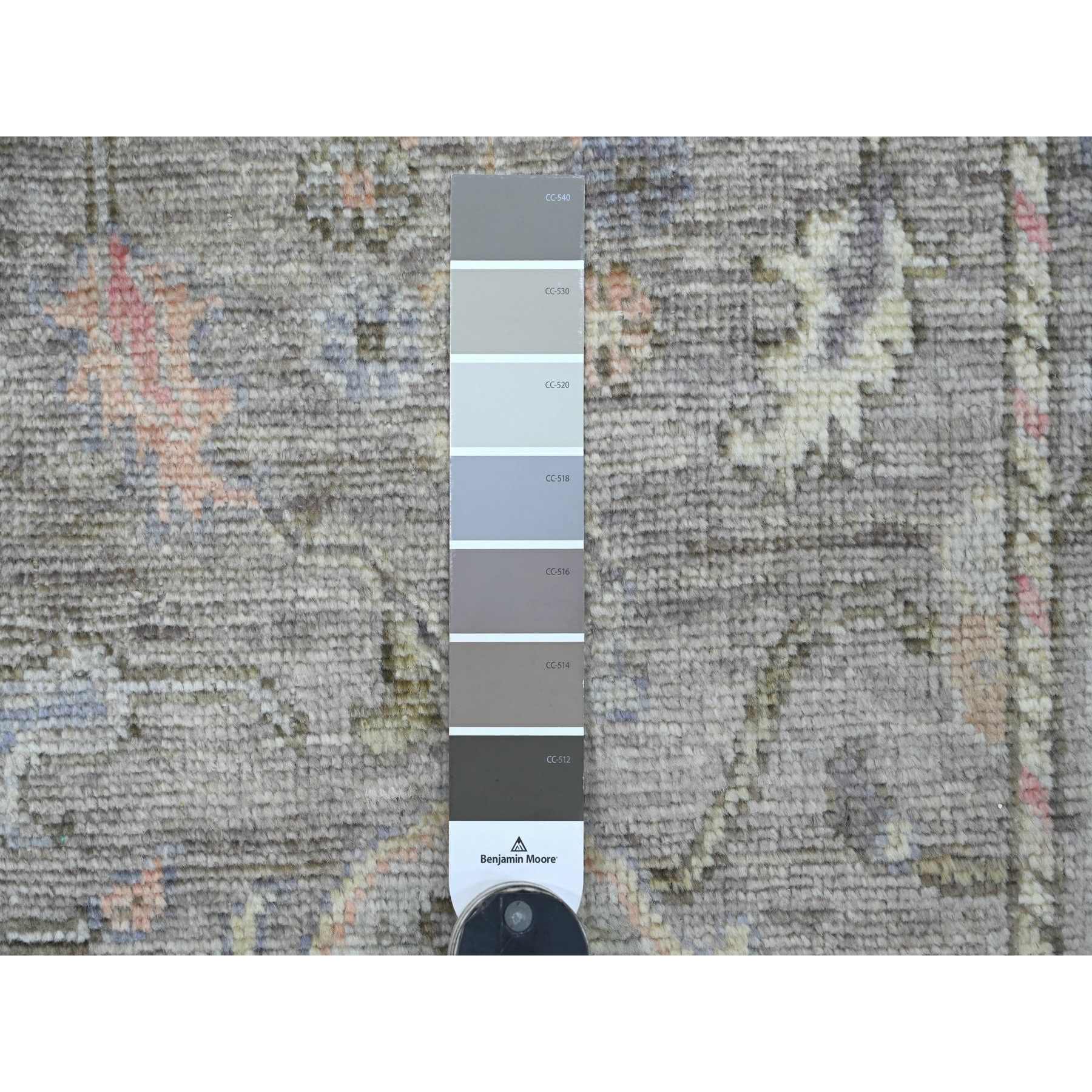 Oushak-And-Peshawar-Hand-Knotted-Rug-107840