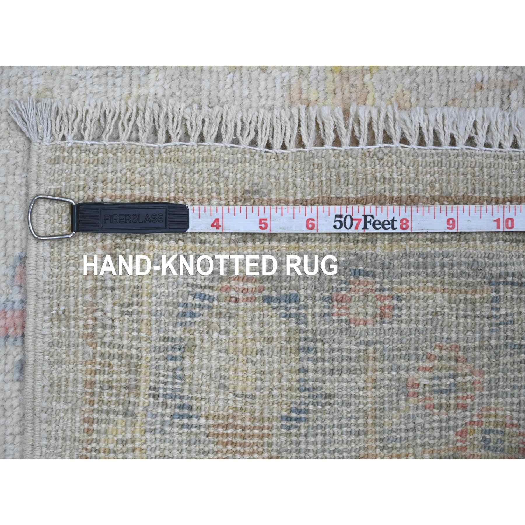 Oushak-And-Peshawar-Hand-Knotted-Rug-107850