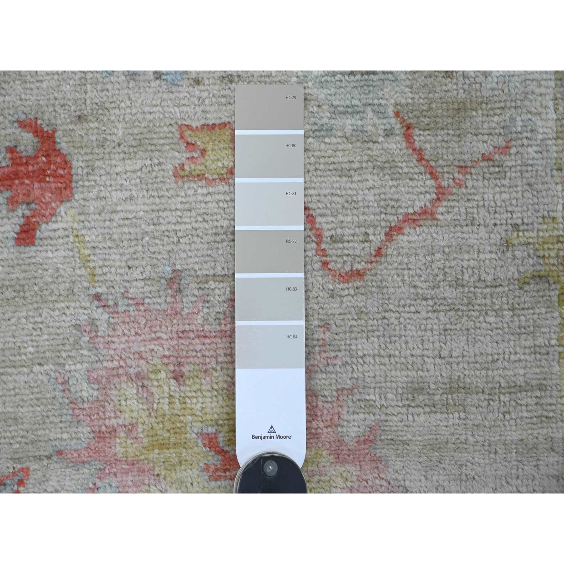 Oushak-And-Peshawar-Hand-Knotted-Rug-107855