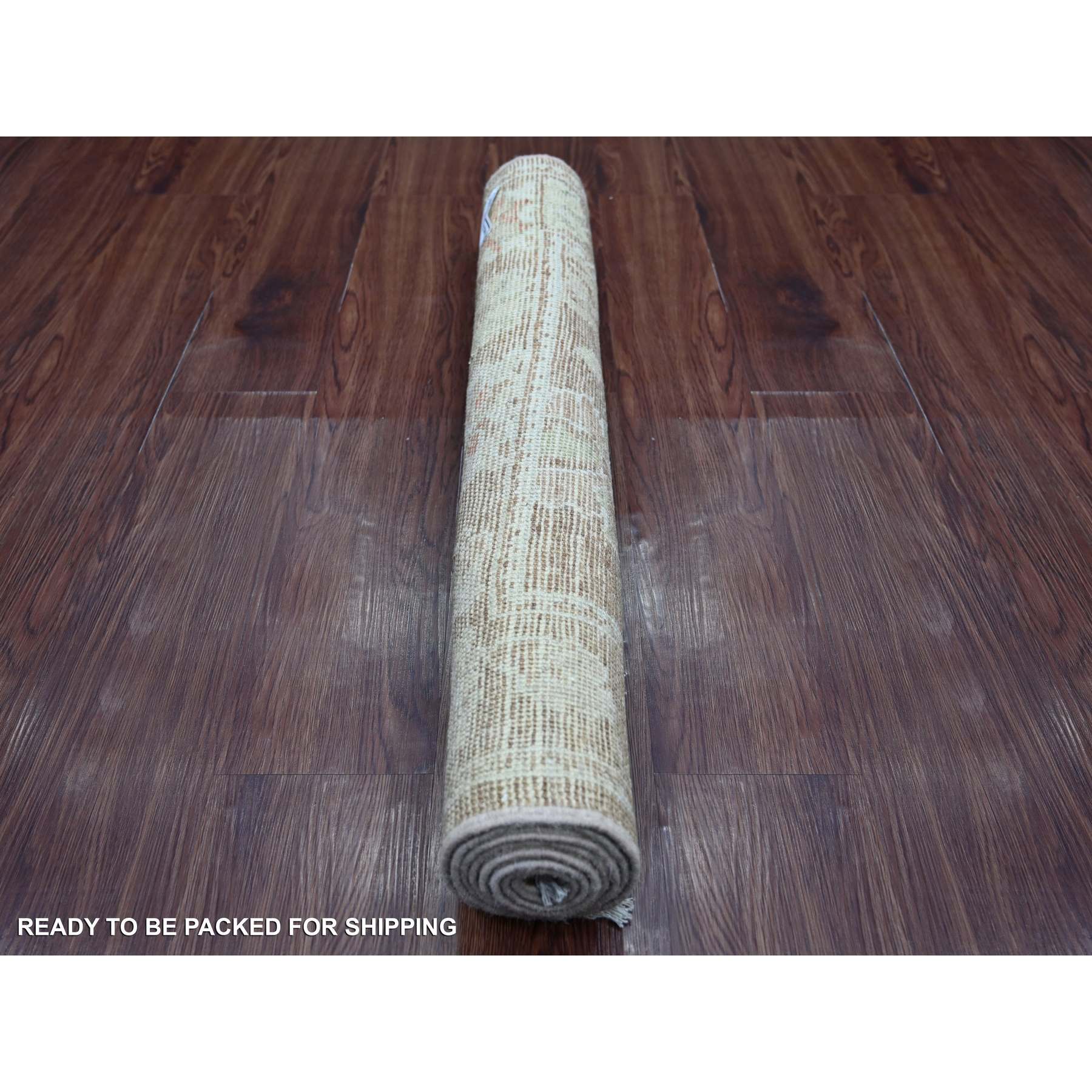 Oushak-And-Peshawar-Hand-Knotted-Rug-107860