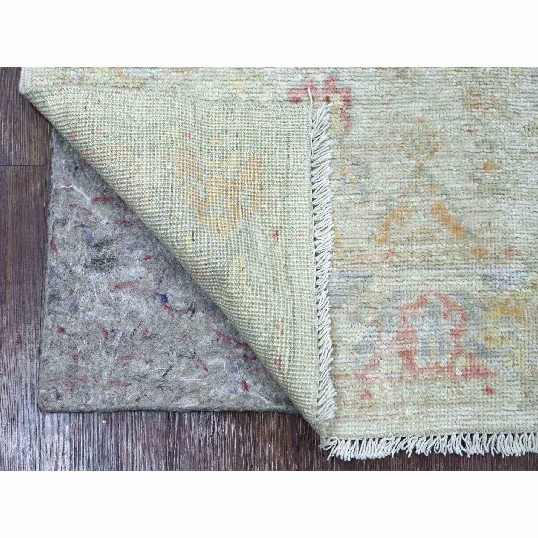 Oushak-And-Peshawar-Hand-Knotted-Rug-107865