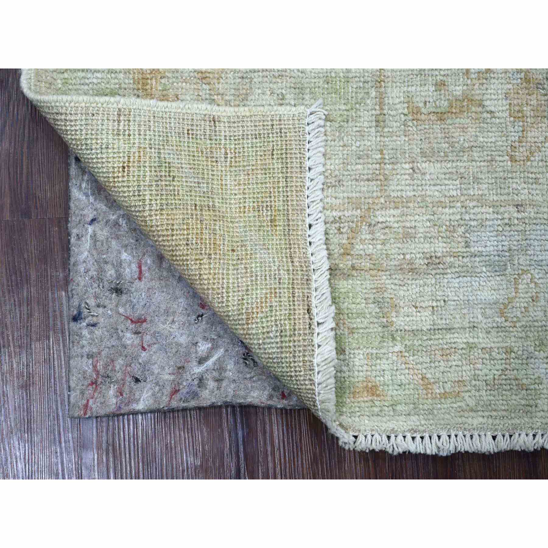 Oushak-And-Peshawar-Hand-Knotted-Rug-107870