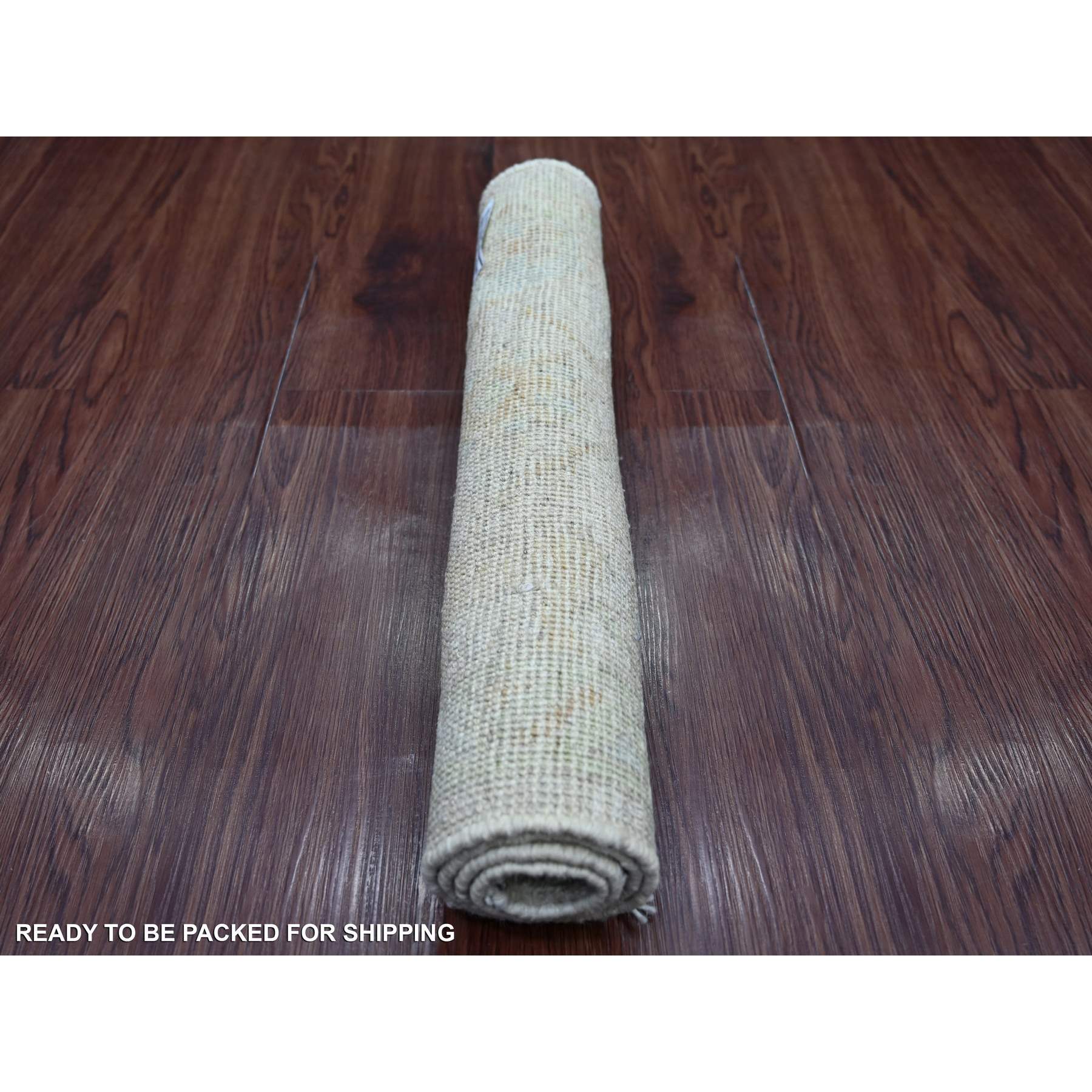 Oushak-And-Peshawar-Hand-Knotted-Rug-107870
