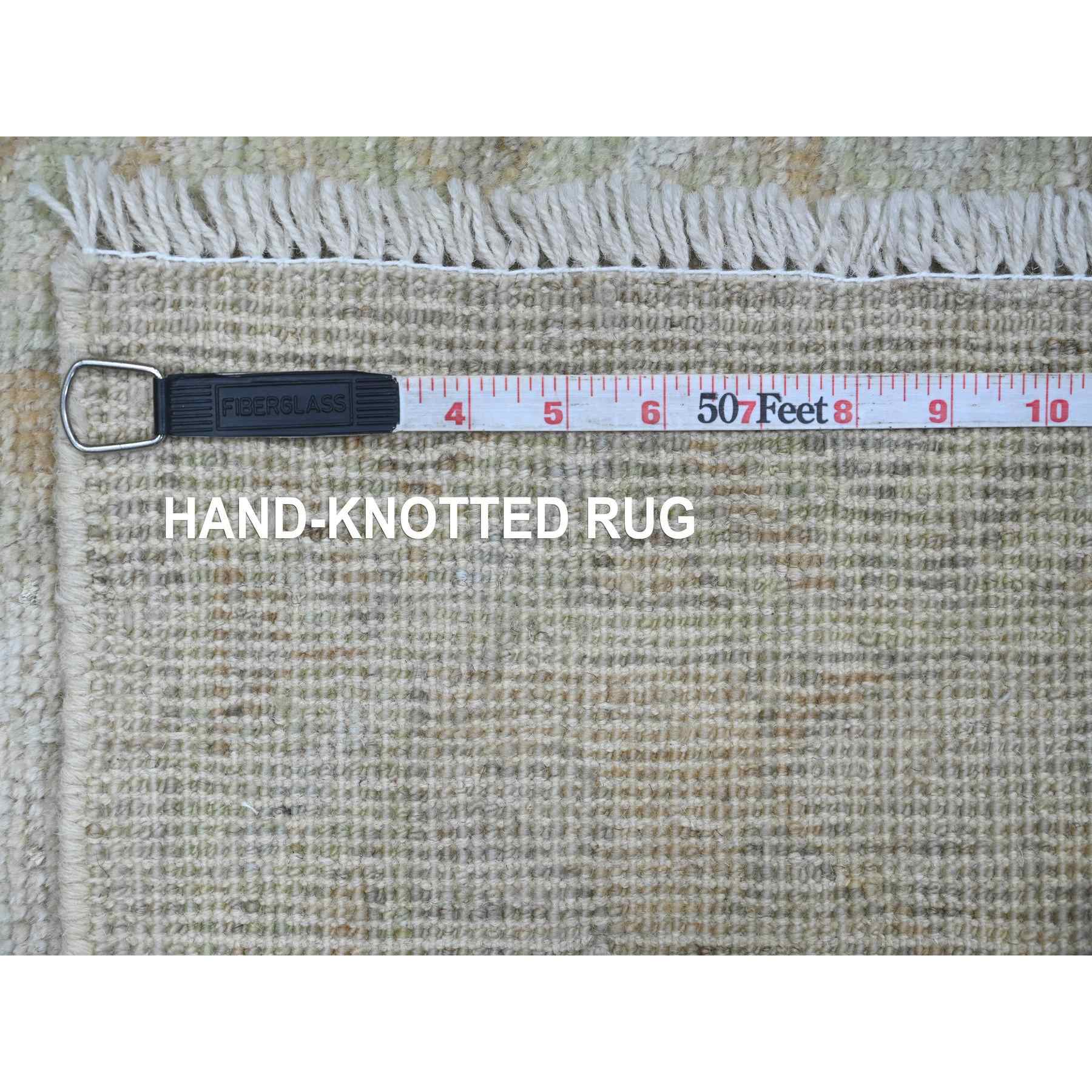 Oushak-And-Peshawar-Hand-Knotted-Rug-107870