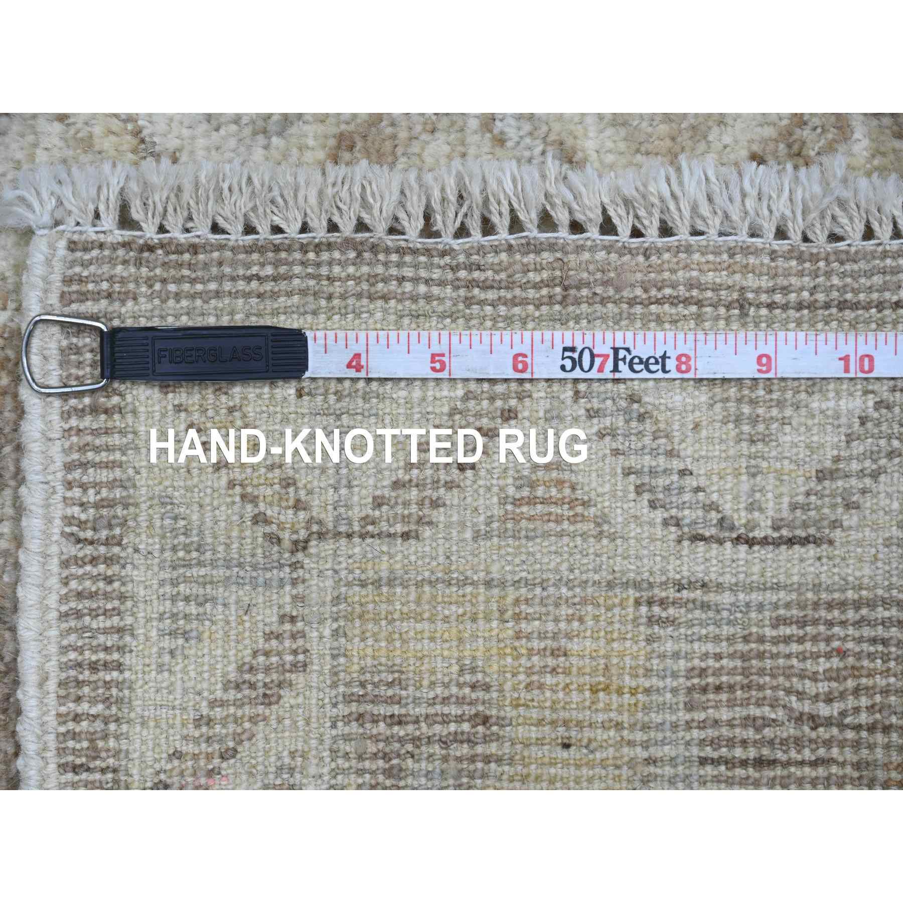 Oushak-And-Peshawar-Hand-Knotted-Rug-107875