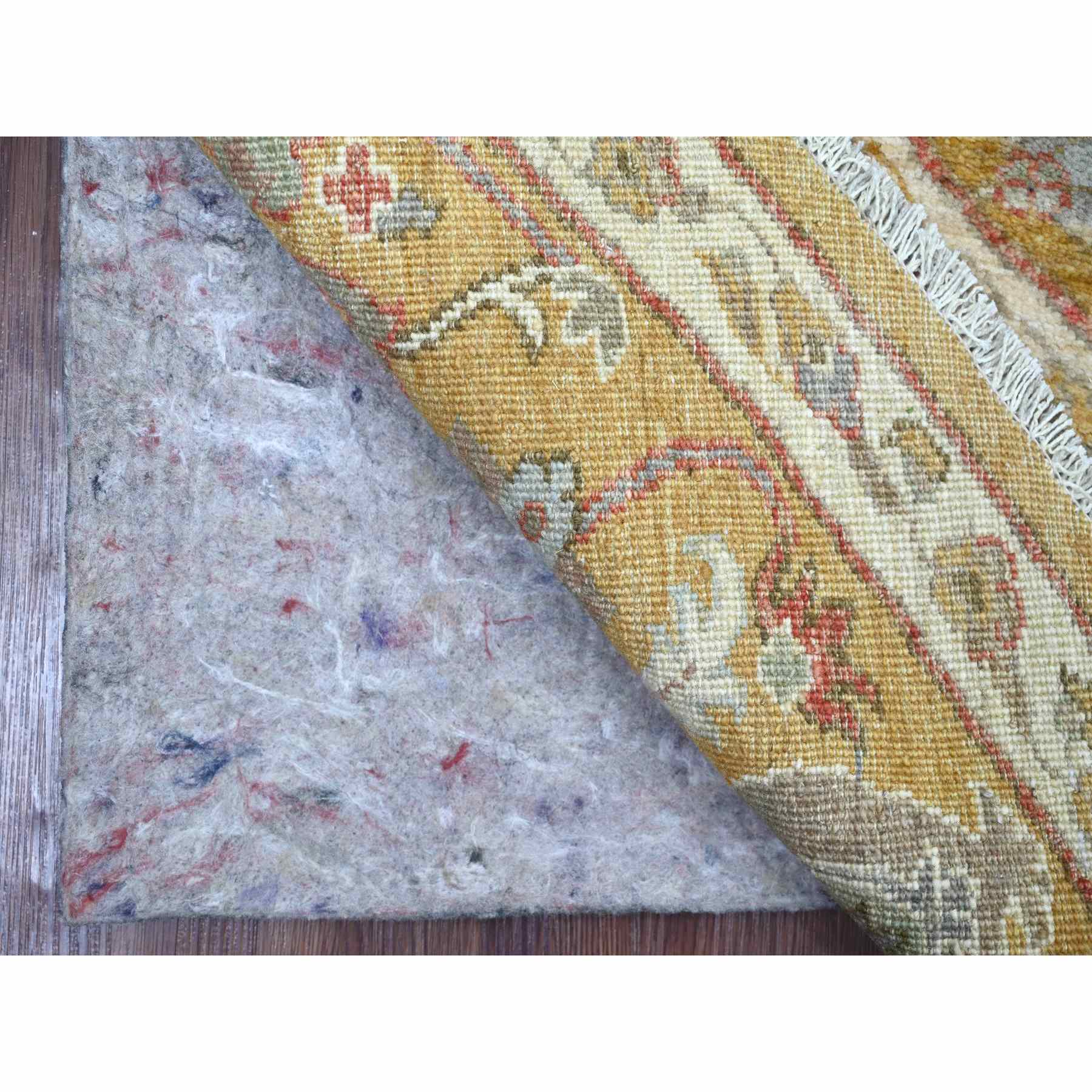 Oushak-And-Peshawar-Hand-Knotted-Rug-107880