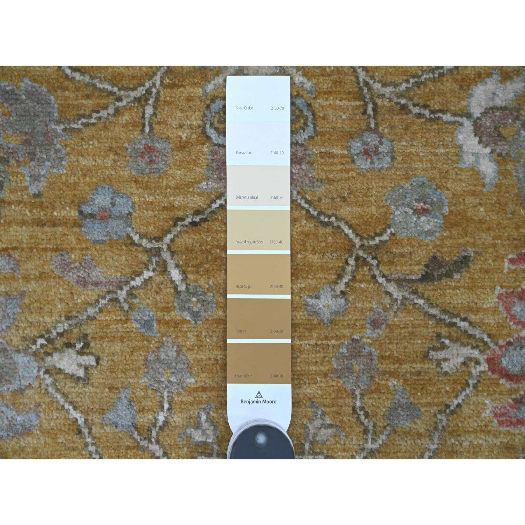 Oushak-And-Peshawar-Hand-Knotted-Rug-107880