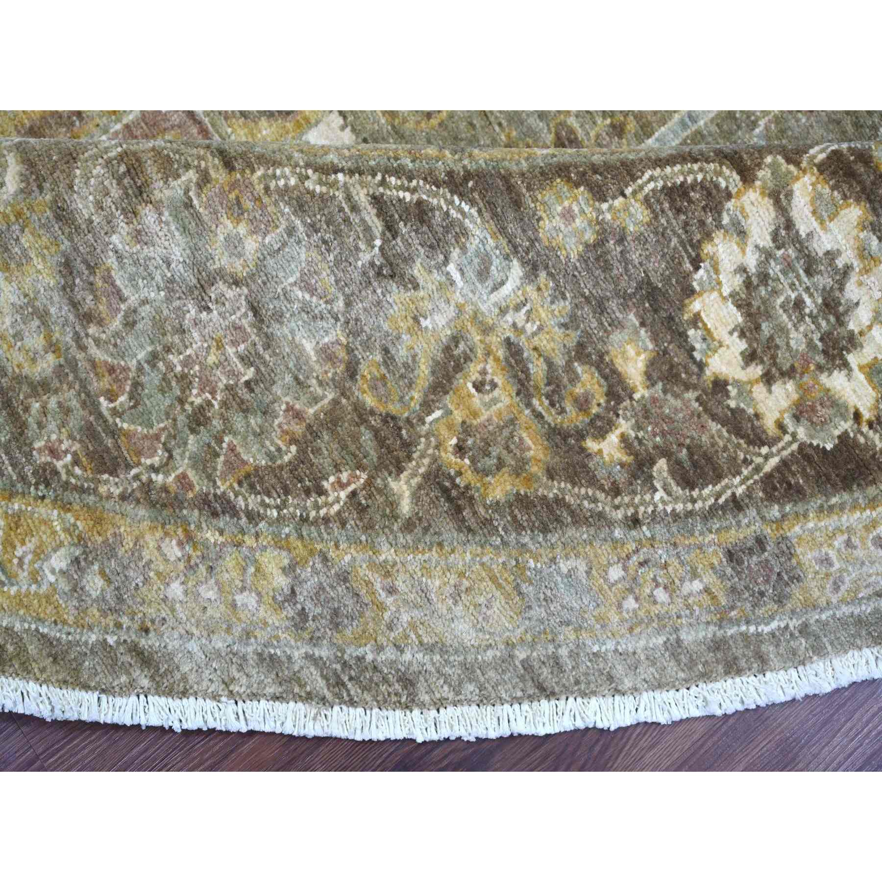 Oushak-And-Peshawar-Hand-Knotted-Rug-107885