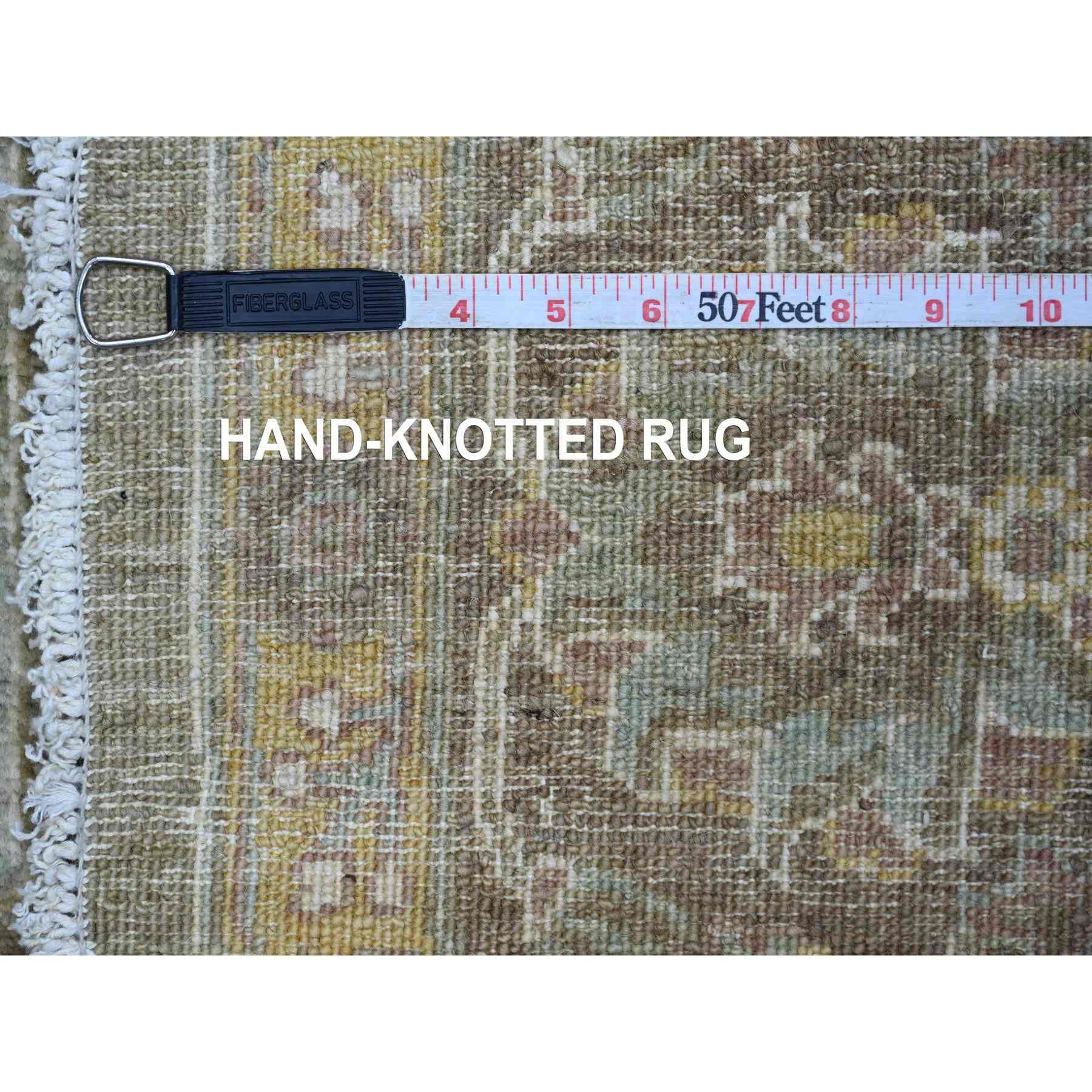 Oushak-And-Peshawar-Hand-Knotted-Rug-107885