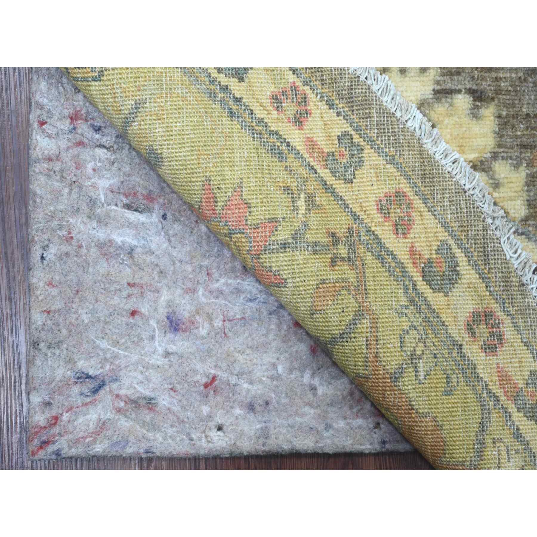 Oushak-And-Peshawar-Hand-Knotted-Rug-107890