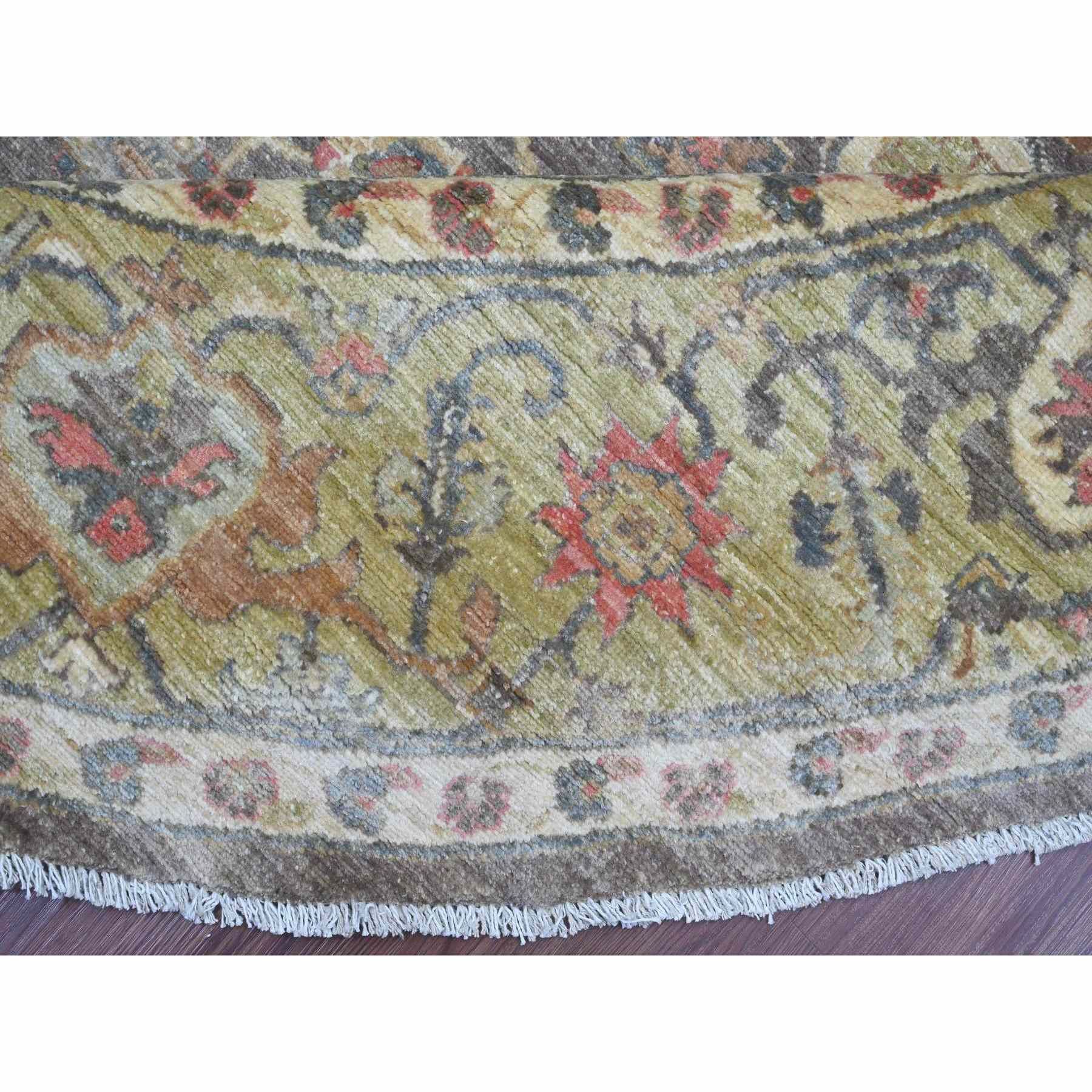 Oushak-And-Peshawar-Hand-Knotted-Rug-107890