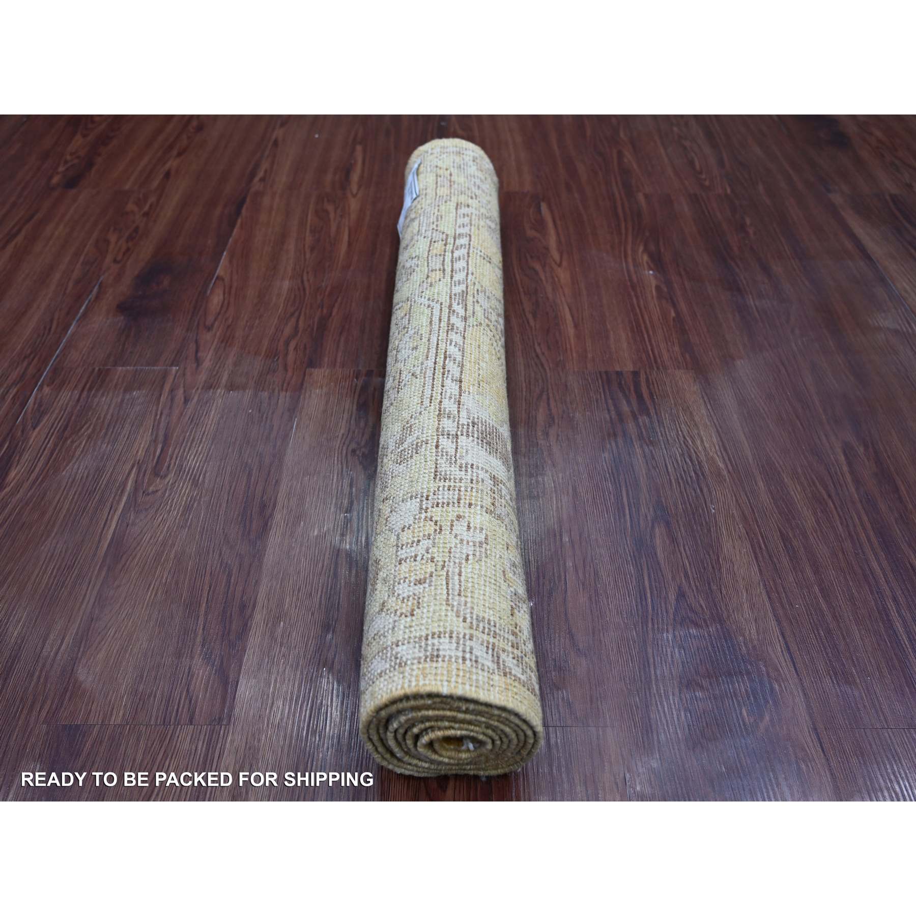Oushak-And-Peshawar-Hand-Knotted-Rug-107915