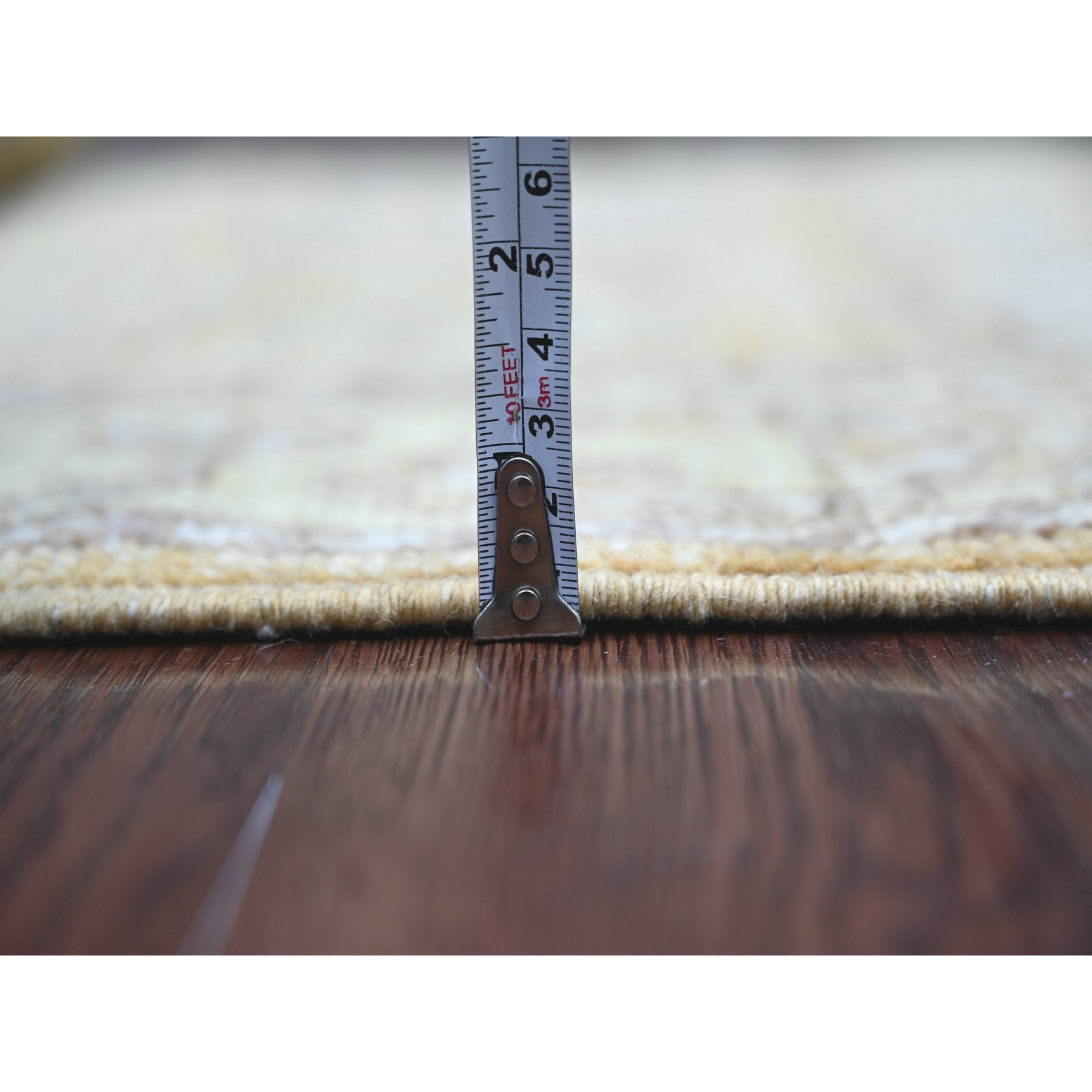 Oushak-And-Peshawar-Hand-Knotted-Rug-107915