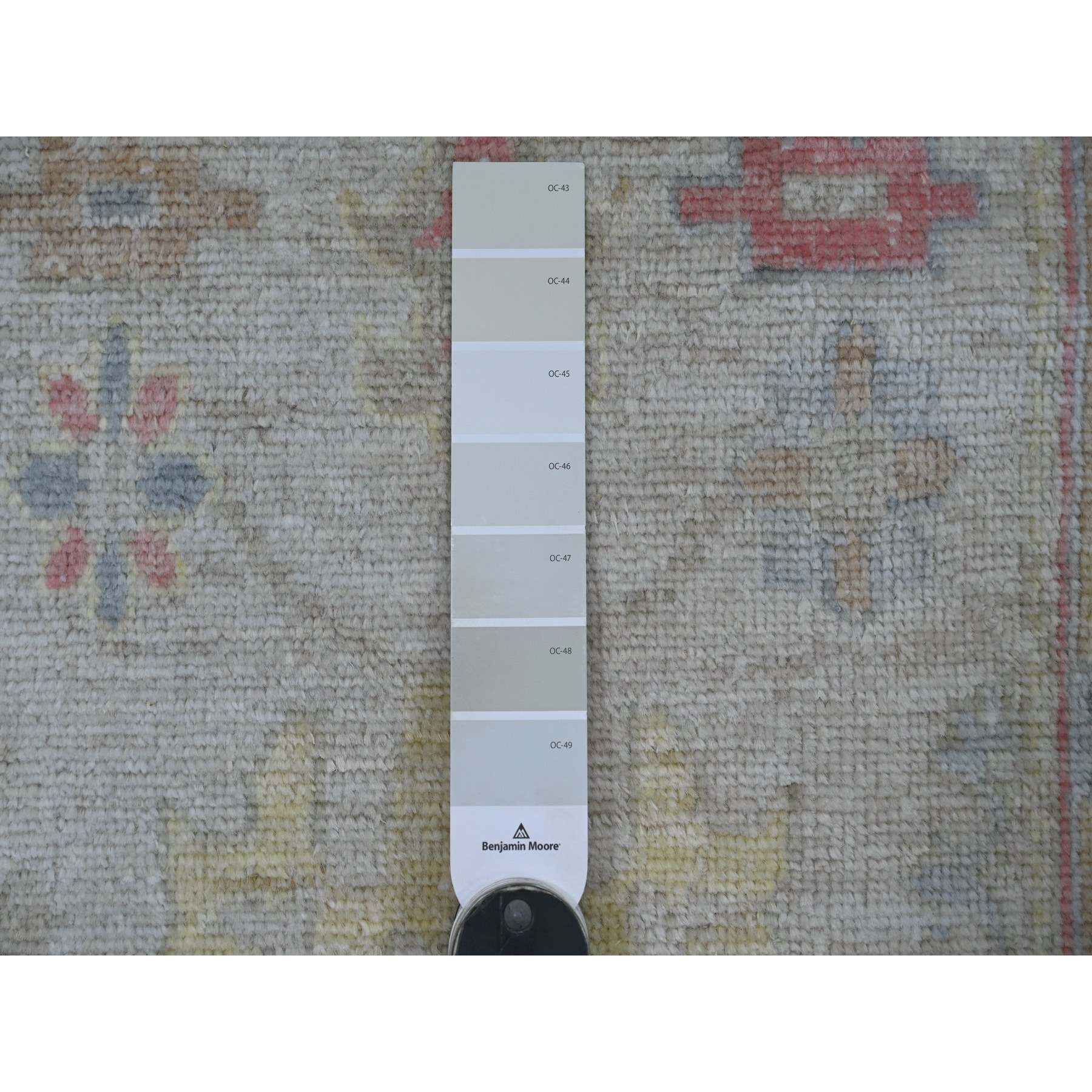 Oushak-And-Peshawar-Hand-Knotted-Rug-107920
