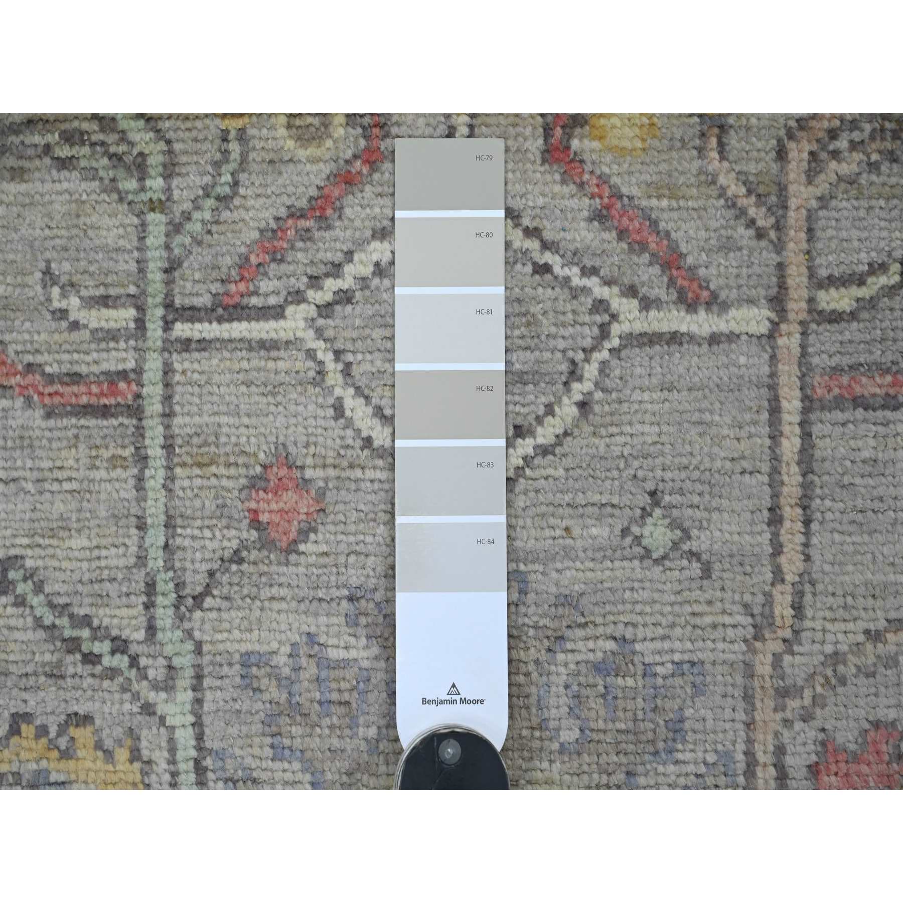 Oushak-And-Peshawar-Hand-Knotted-Rug-107930