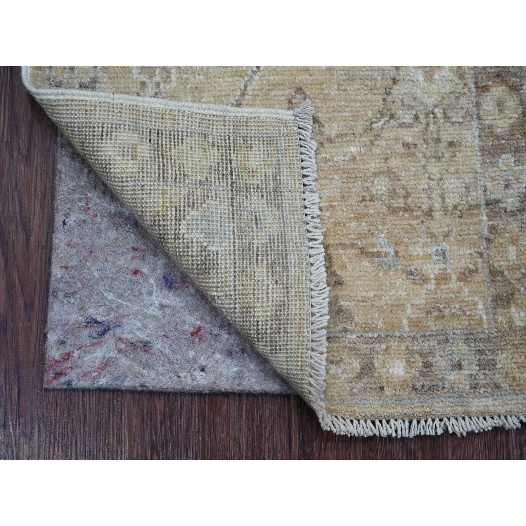 Oushak-And-Peshawar-Hand-Knotted-Rug-107950