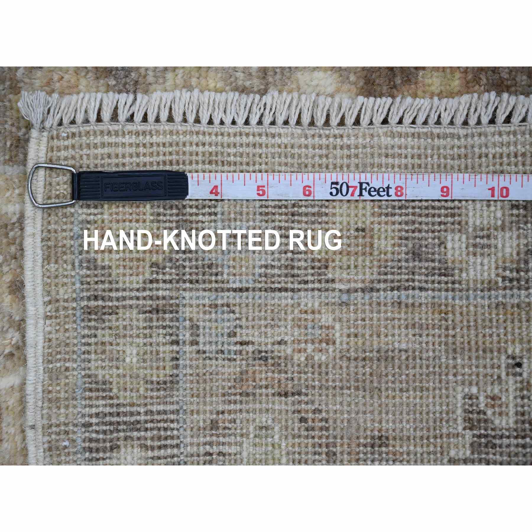 Oushak-And-Peshawar-Hand-Knotted-Rug-107950