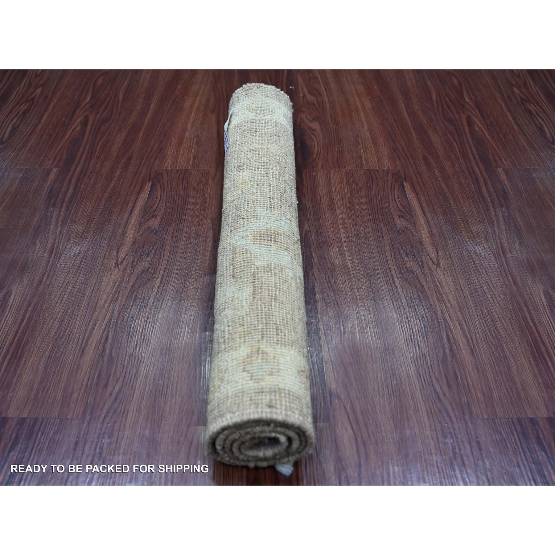 Oushak-And-Peshawar-Hand-Knotted-Rug-107955