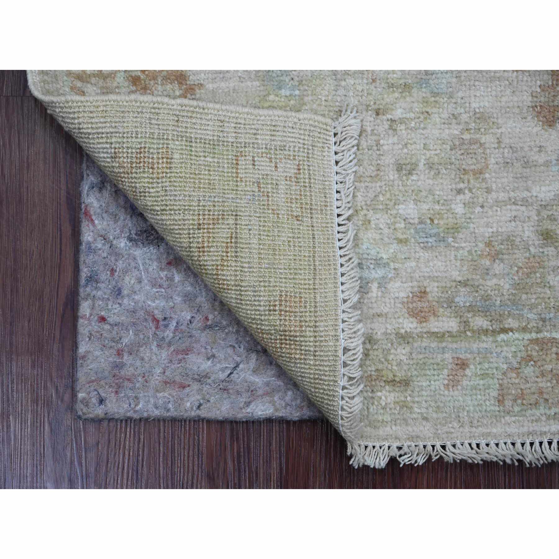 Oushak-And-Peshawar-Hand-Knotted-Rug-107960