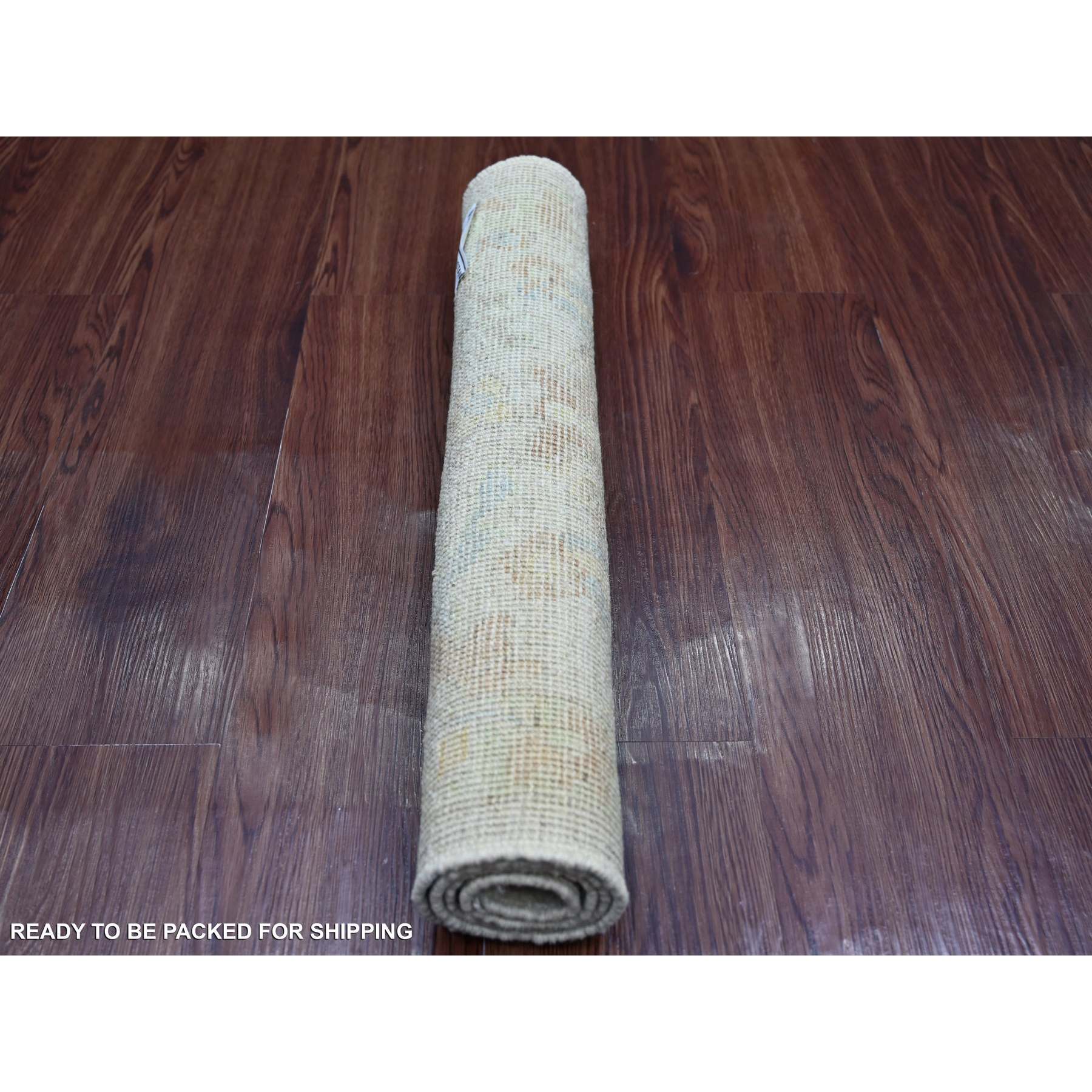 Oushak-And-Peshawar-Hand-Knotted-Rug-107960