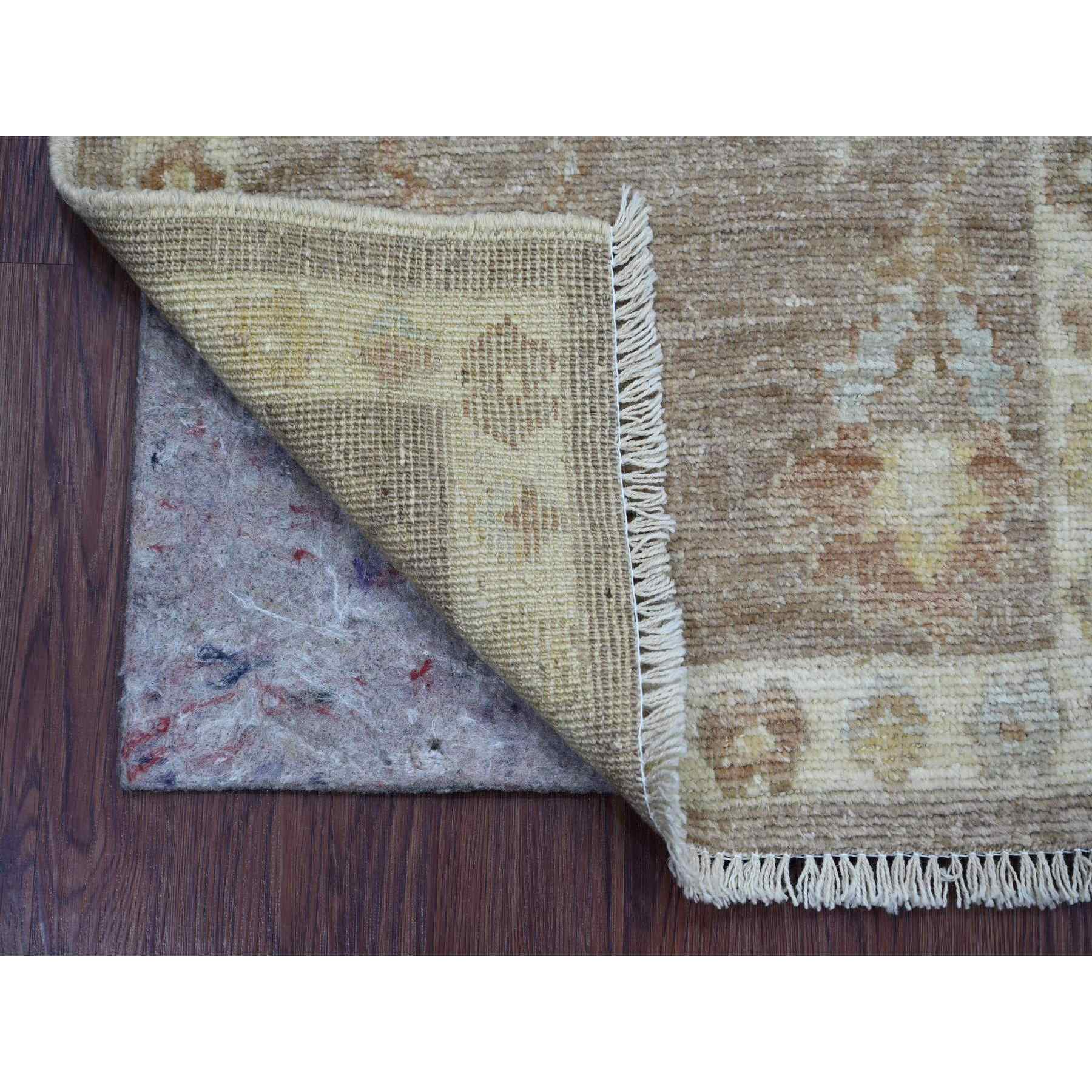 Oushak-And-Peshawar-Hand-Knotted-Rug-107965
