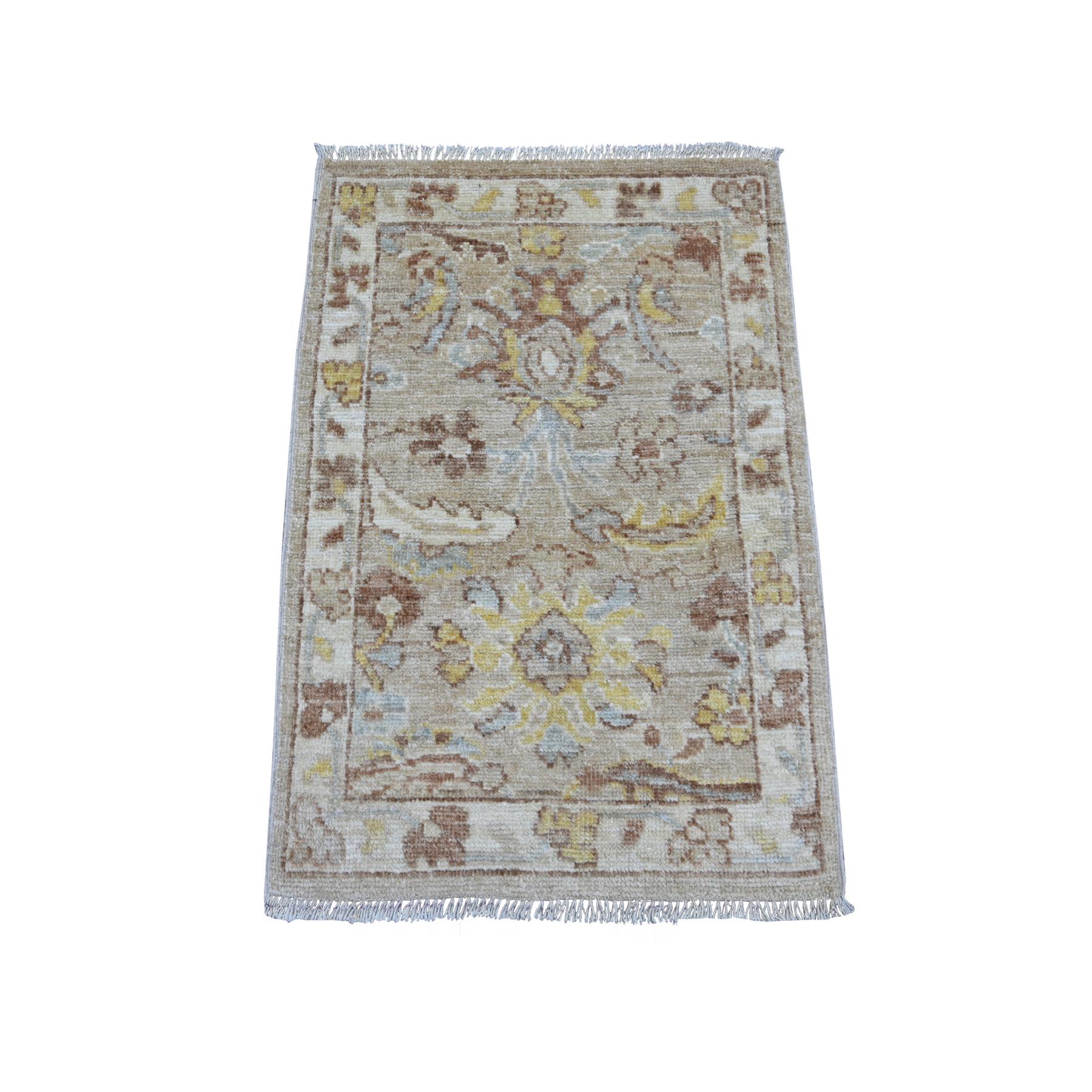 Oushak-And-Peshawar-Hand-Knotted-Rug-107975