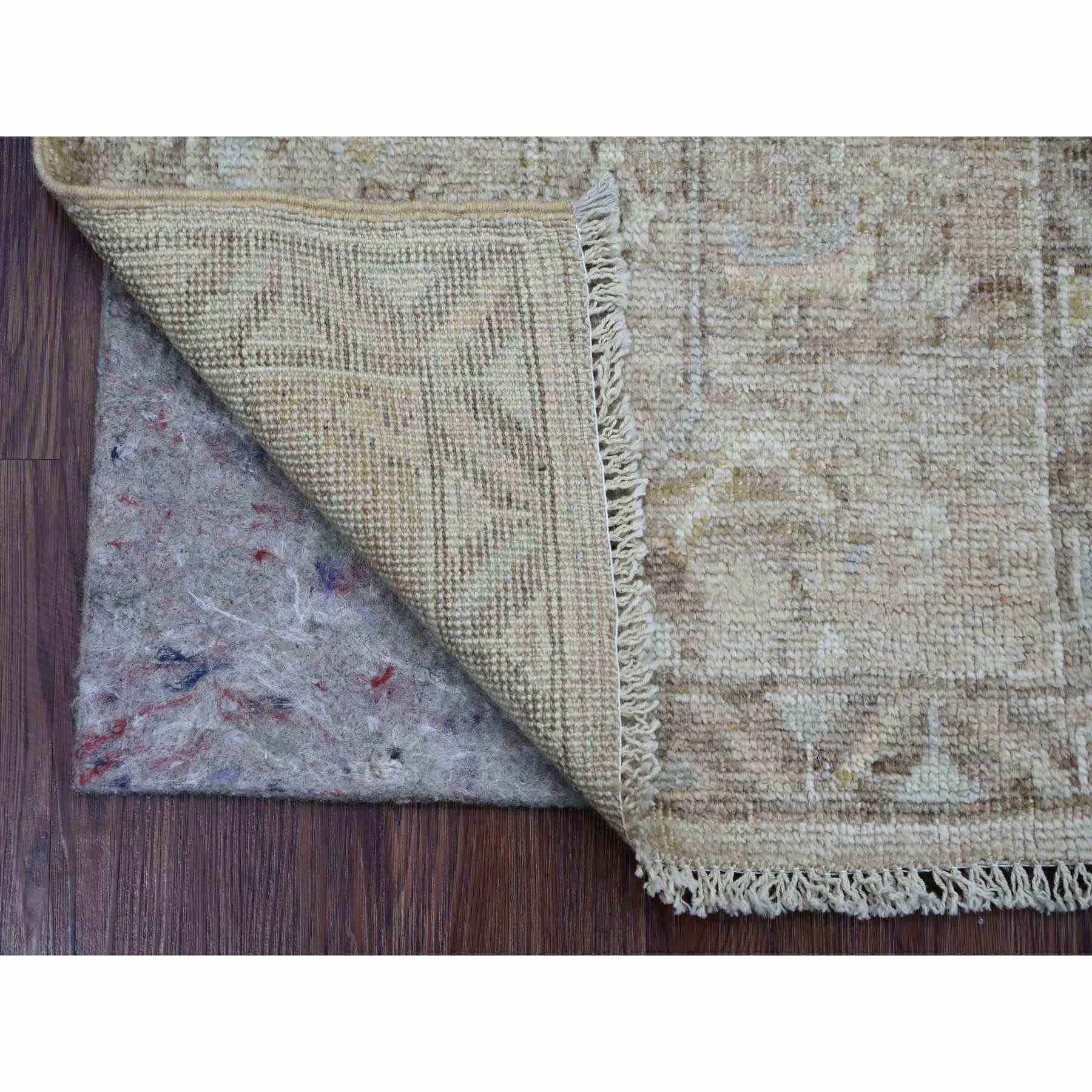 Oushak-And-Peshawar-Hand-Knotted-Rug-107980