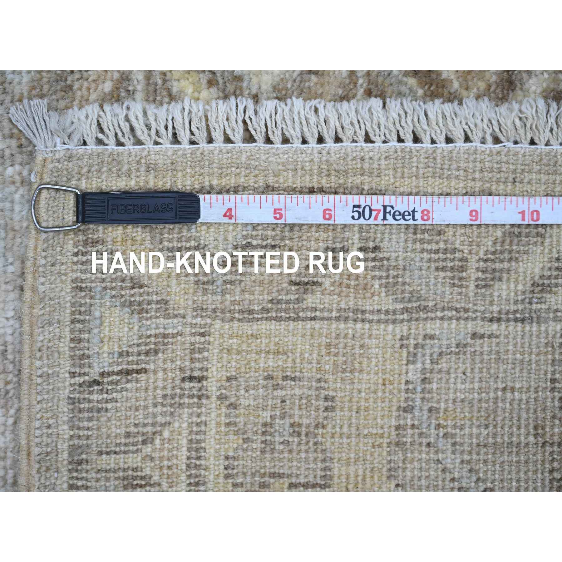 Oushak-And-Peshawar-Hand-Knotted-Rug-107980