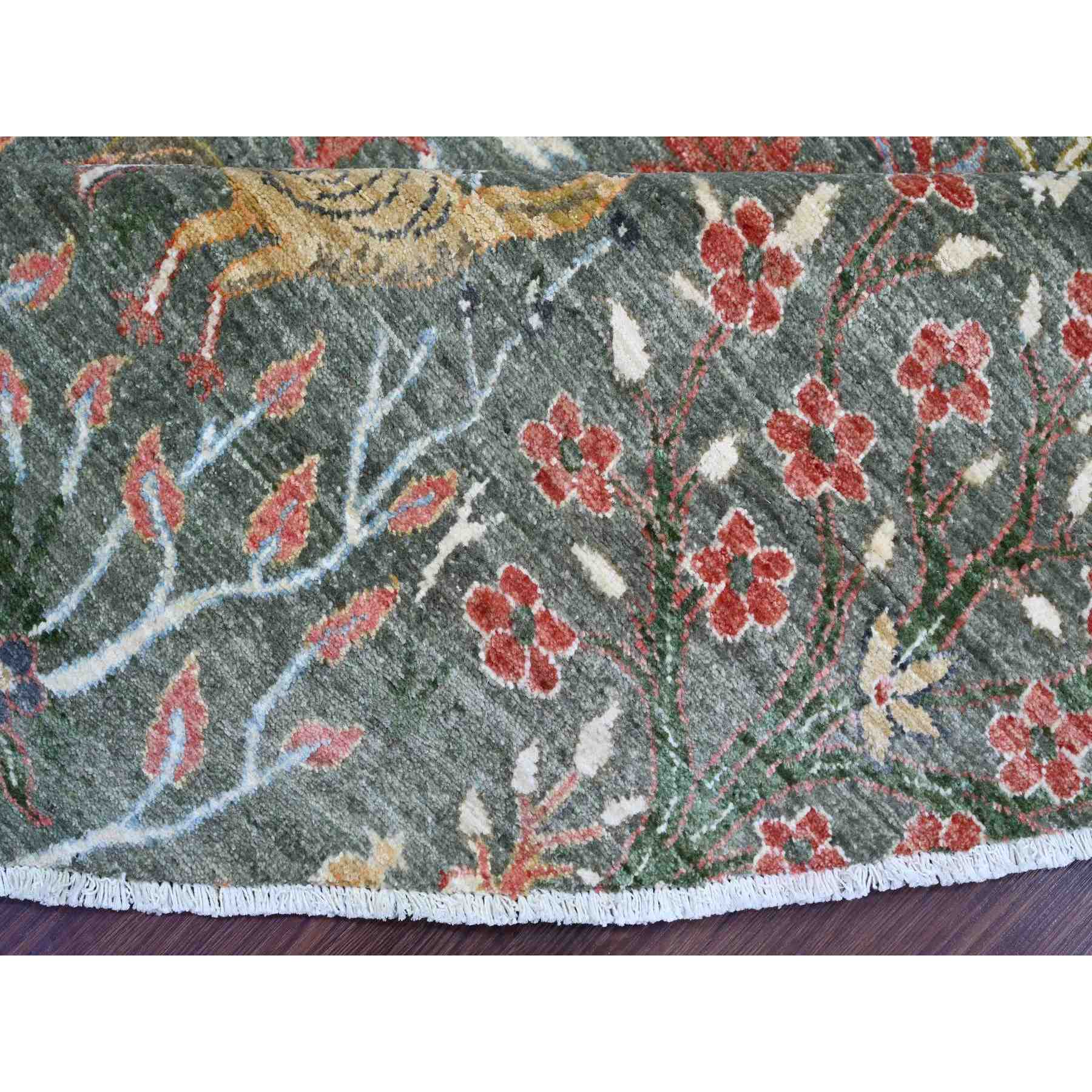 Oushak-And-Peshawar-Hand-Knotted-Rug-108015