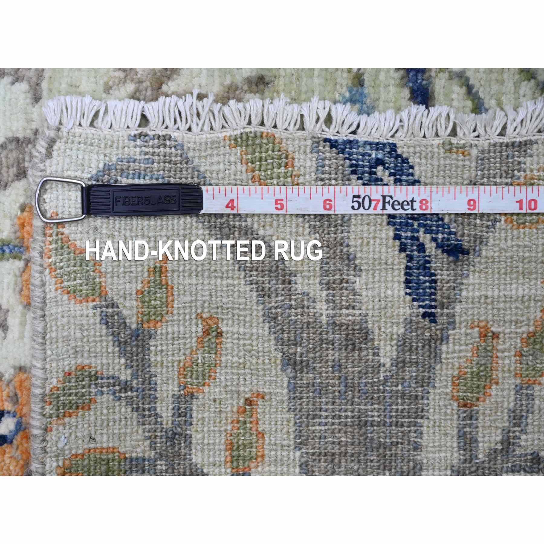 Oushak-And-Peshawar-Hand-Knotted-Rug-108020