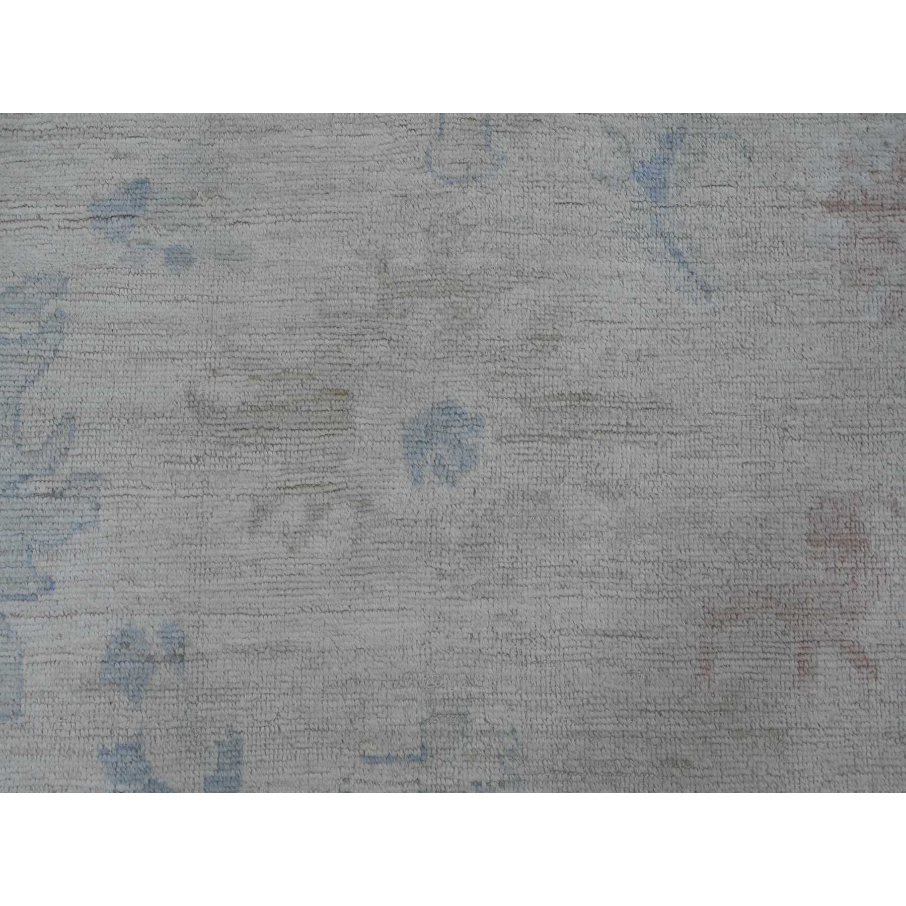 Oushak-And-Peshawar-Hand-Knotted-Rug-108030