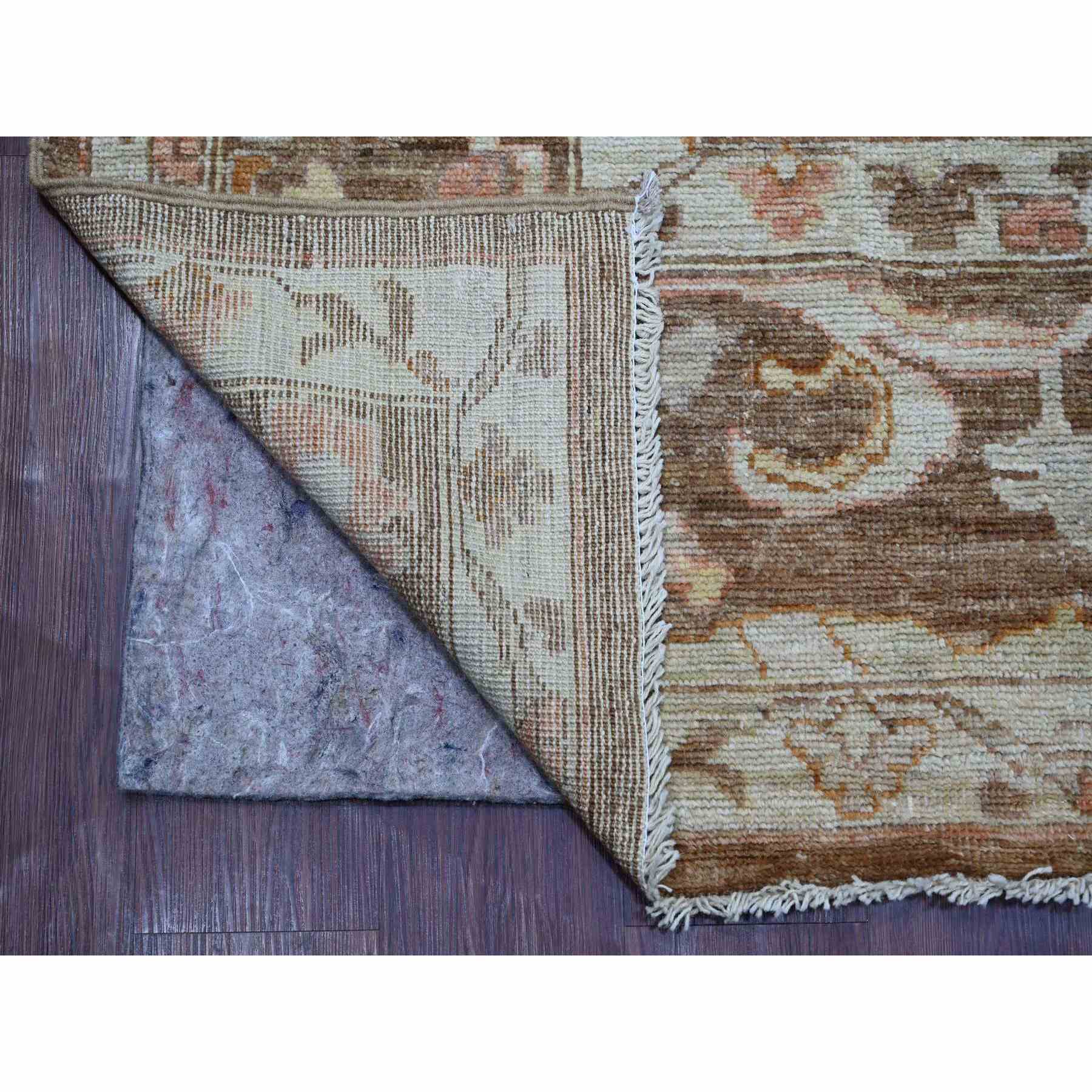 Oushak-And-Peshawar-Hand-Knotted-Rug-108040