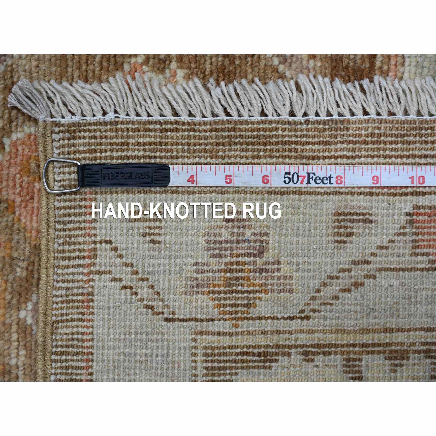 Oushak-And-Peshawar-Hand-Knotted-Rug-108040