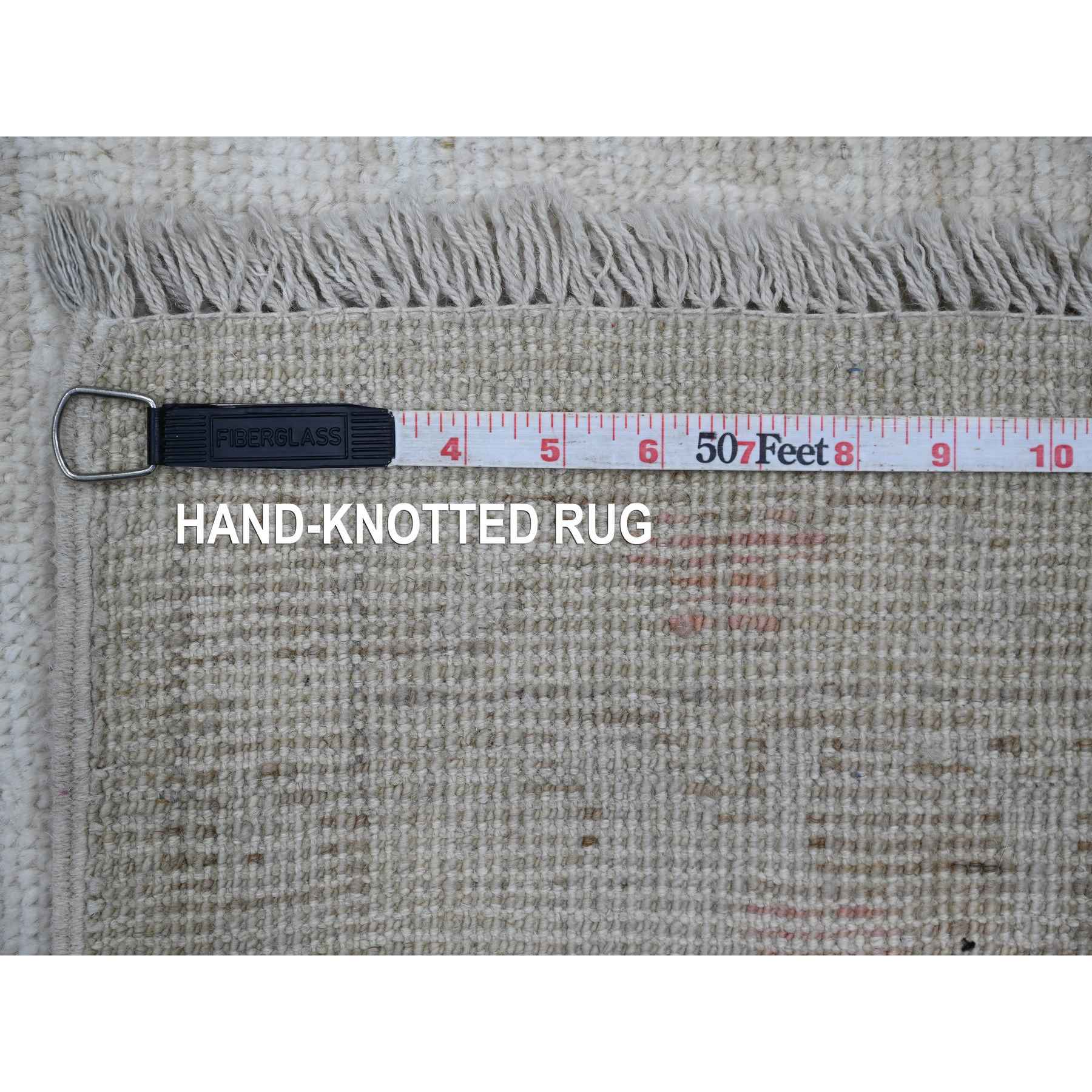 Oushak-And-Peshawar-Hand-Knotted-Rug-108045