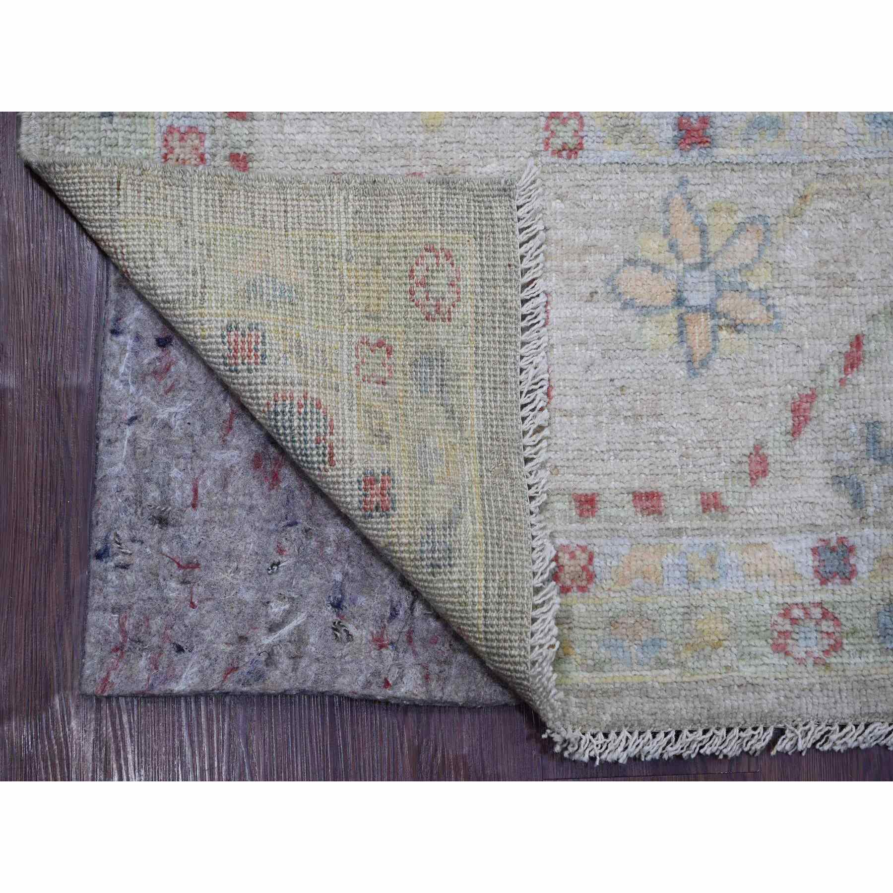 Oushak-And-Peshawar-Hand-Knotted-Rug-108050