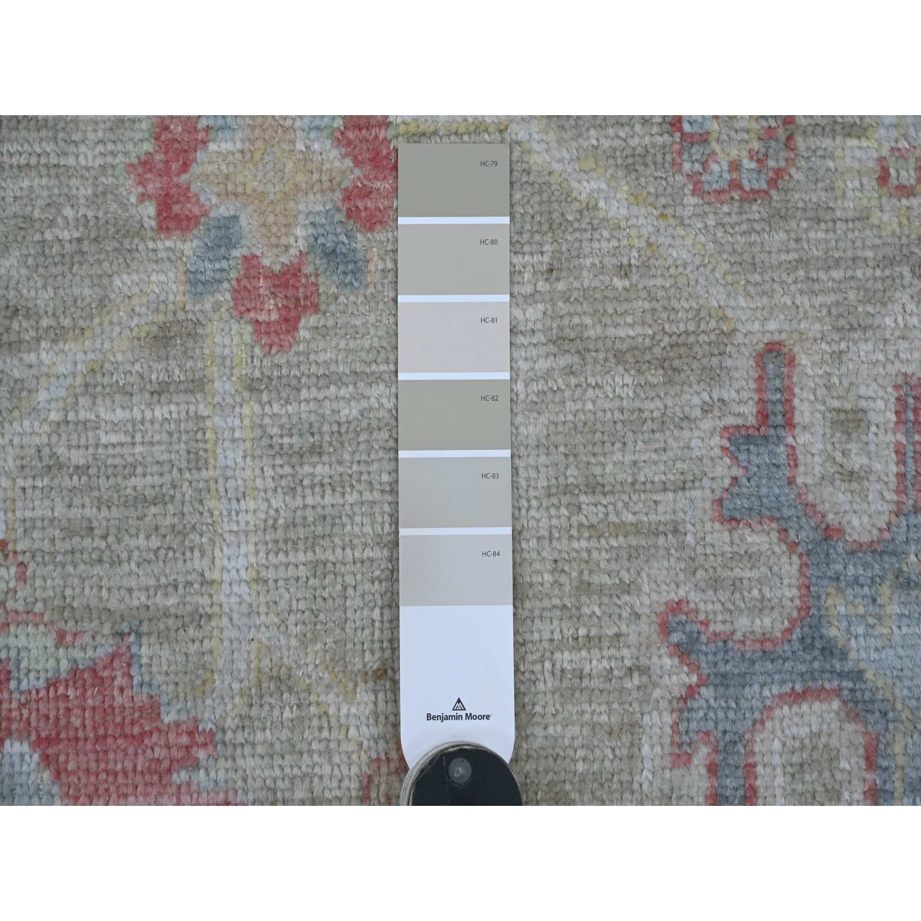 Oushak-And-Peshawar-Hand-Knotted-Rug-108050