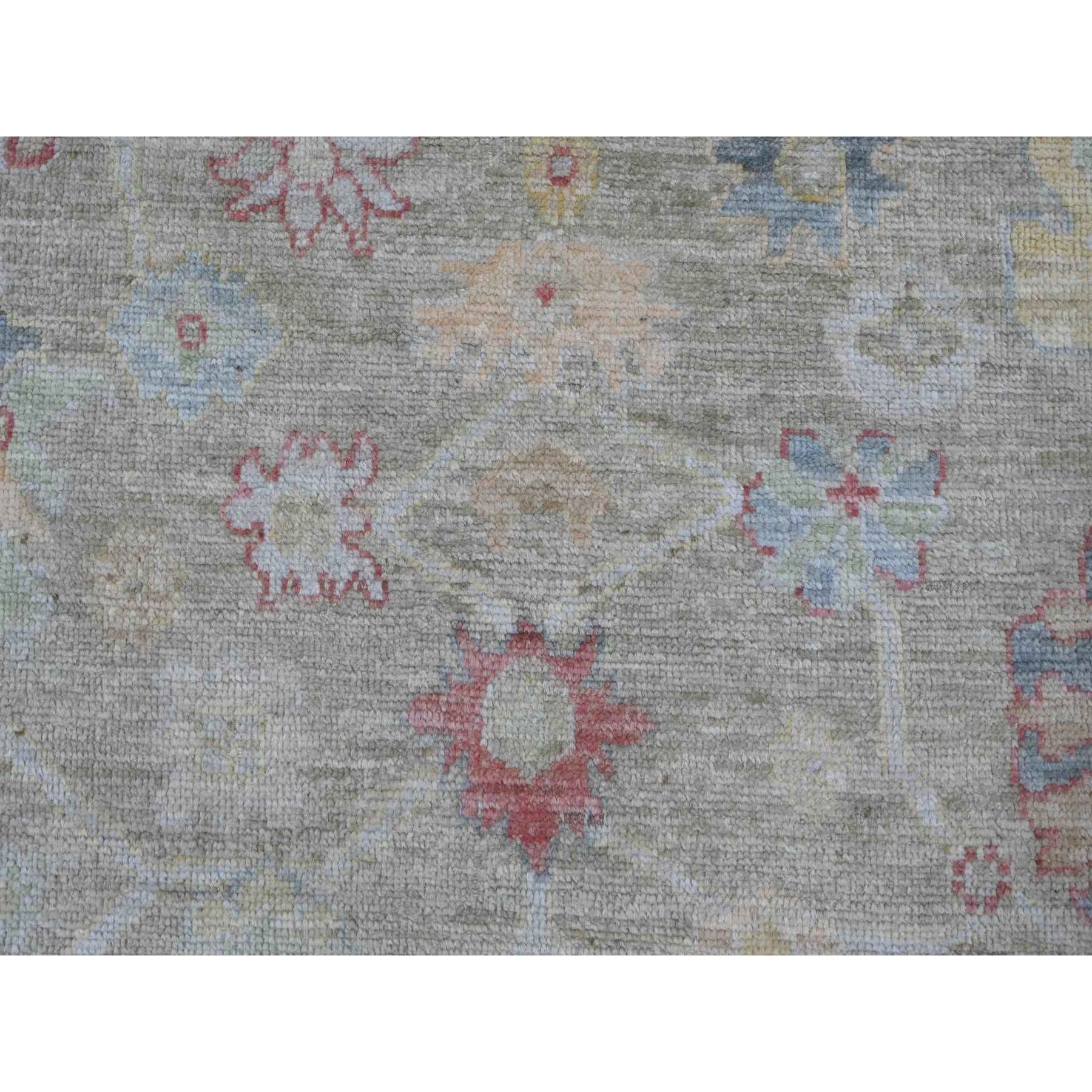 Oushak-And-Peshawar-Hand-Knotted-Rug-108050