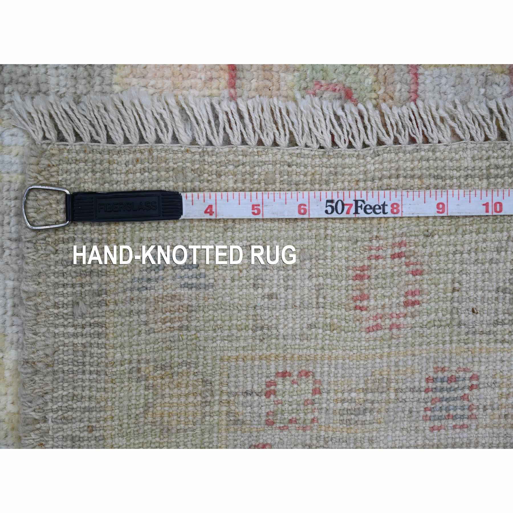 Oushak-And-Peshawar-Hand-Knotted-Rug-108050