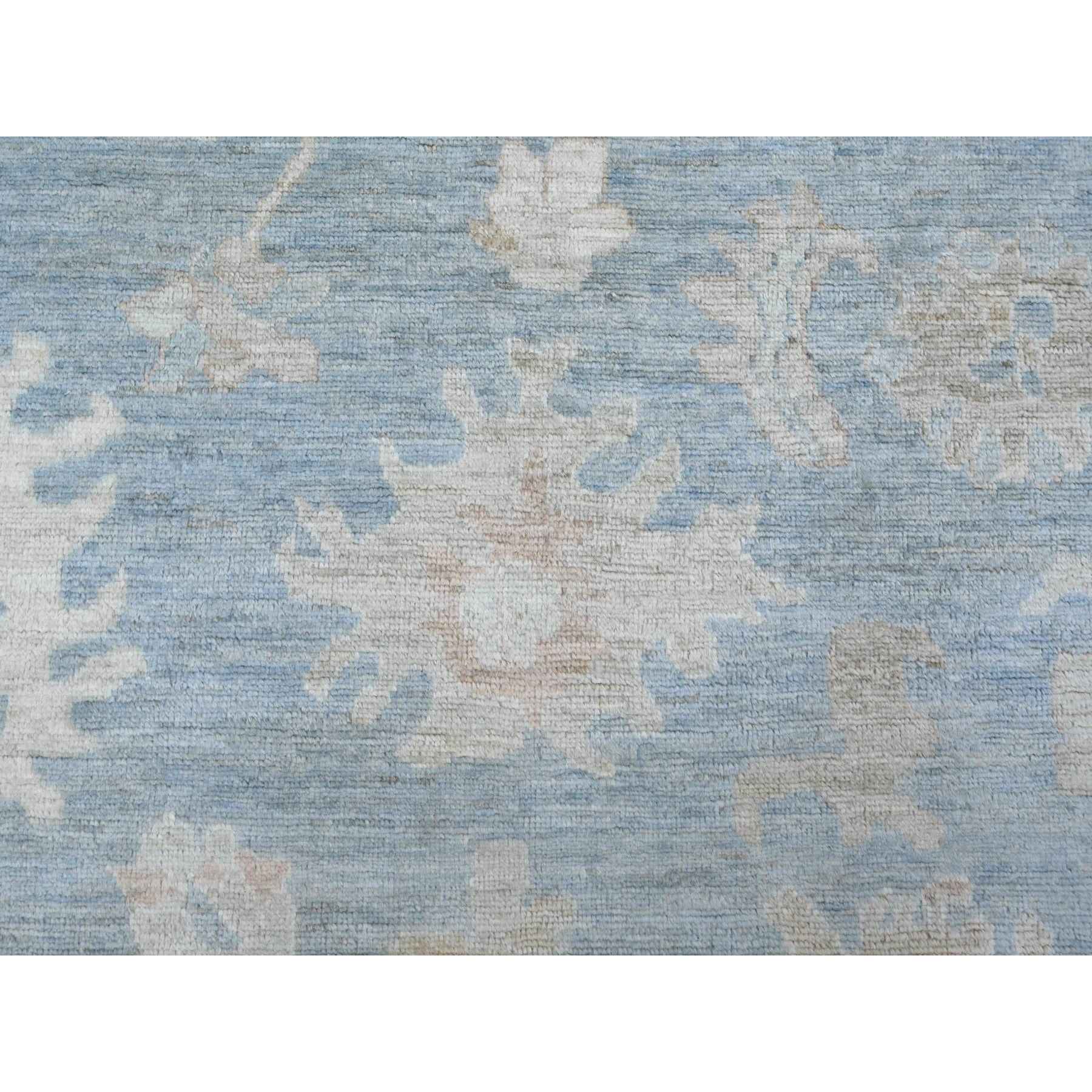 Oushak-And-Peshawar-Hand-Knotted-Rug-108065