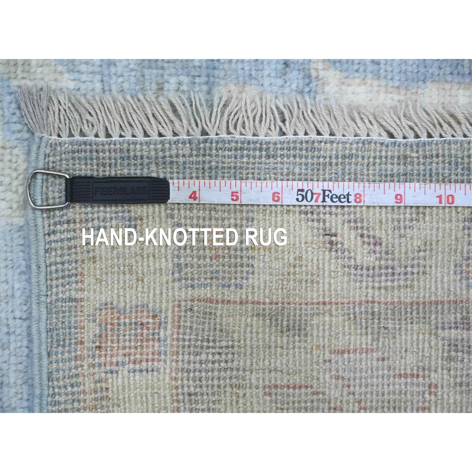 Oushak-And-Peshawar-Hand-Knotted-Rug-108065