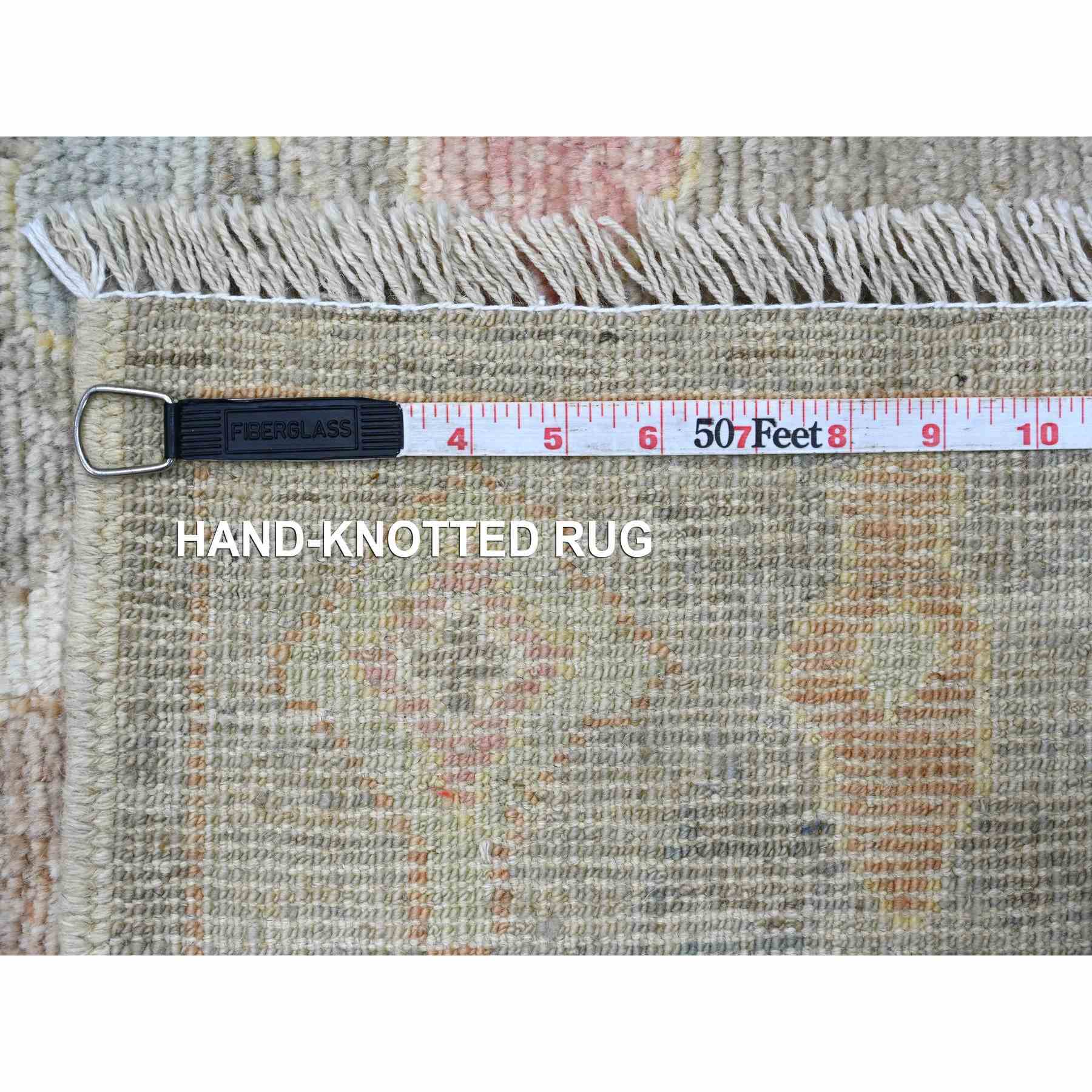 Oushak-And-Peshawar-Hand-Knotted-Rug-108075