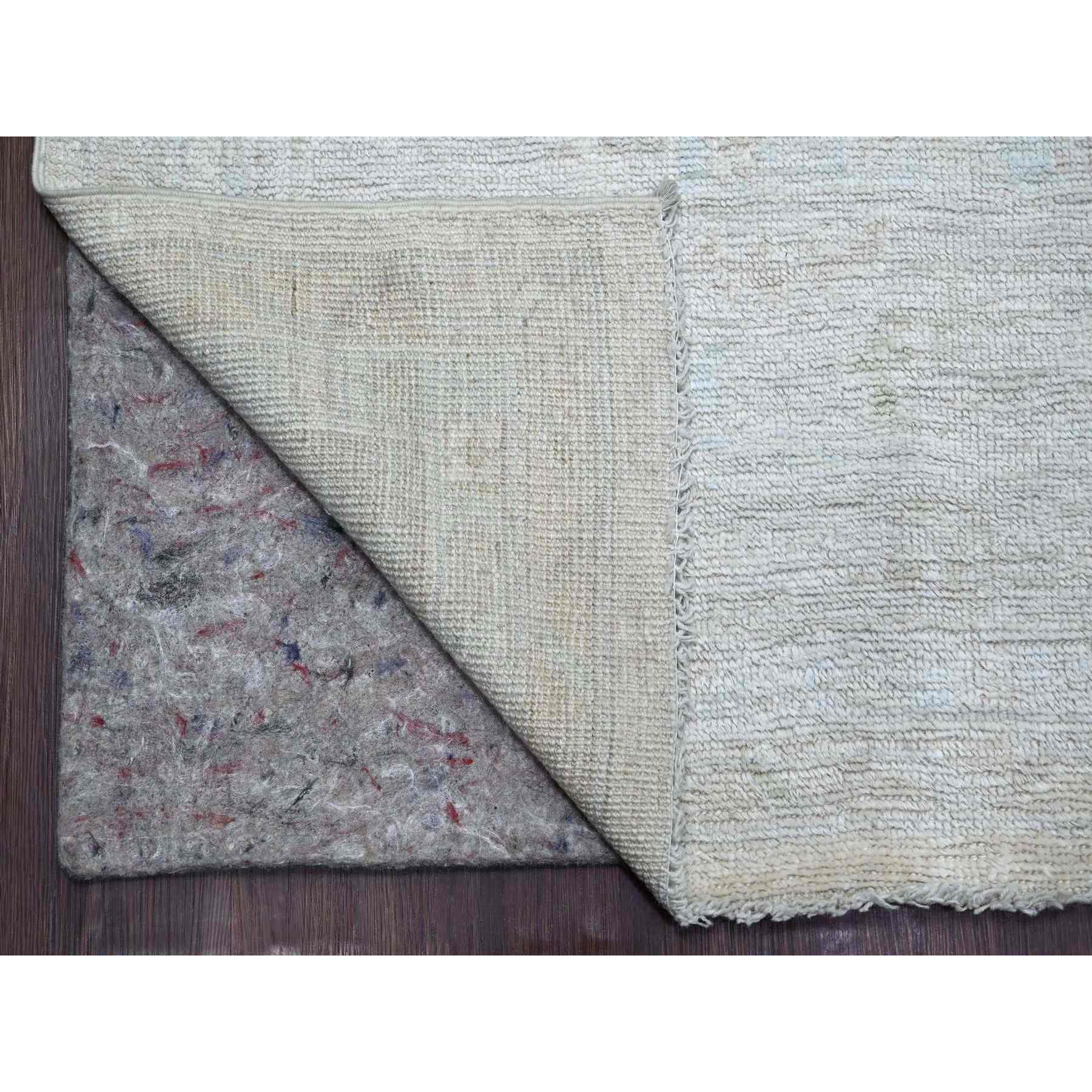 Oushak-And-Peshawar-Hand-Knotted-Rug-108080